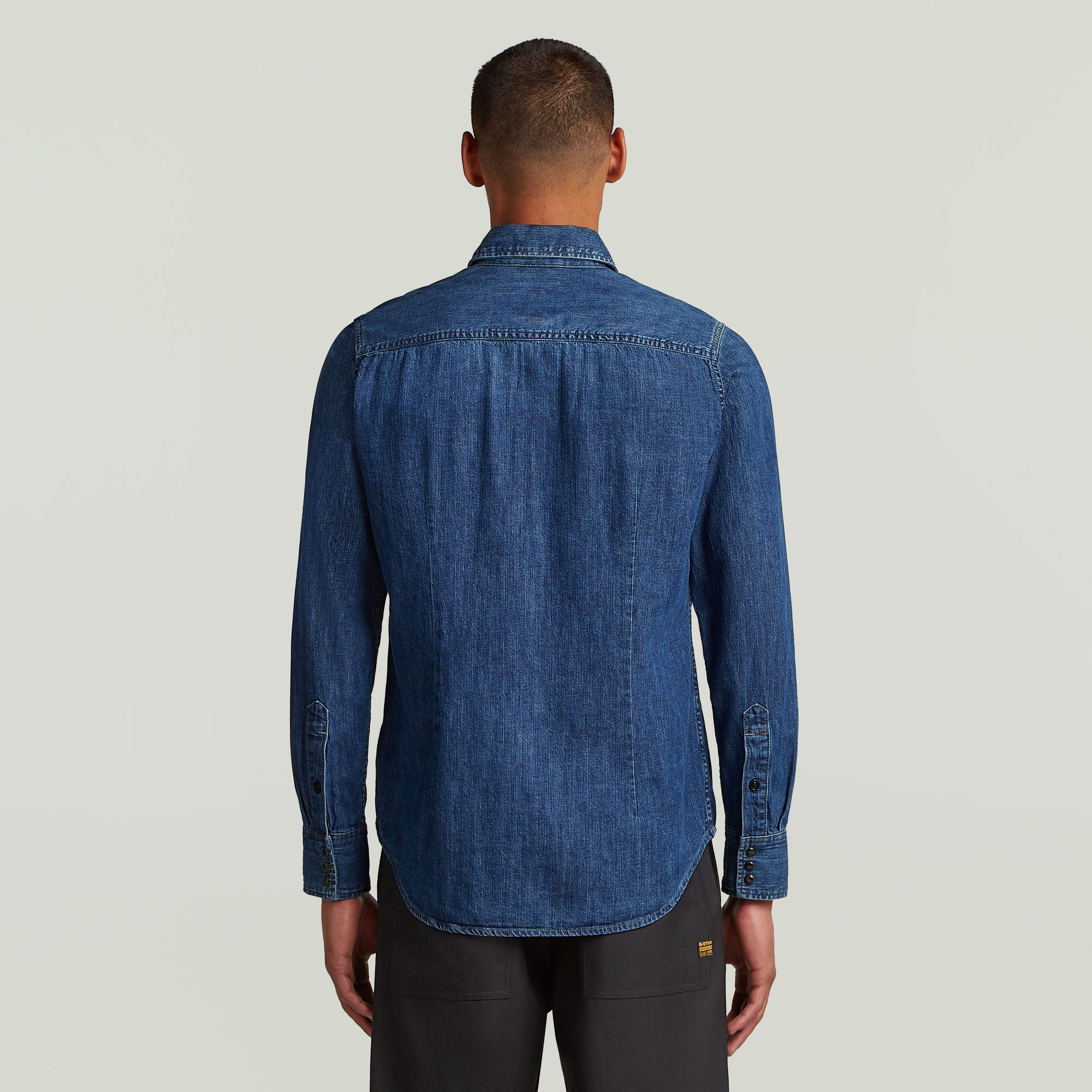 G-Star RAW Dakota Slim Shirt Donkerblauw Heren