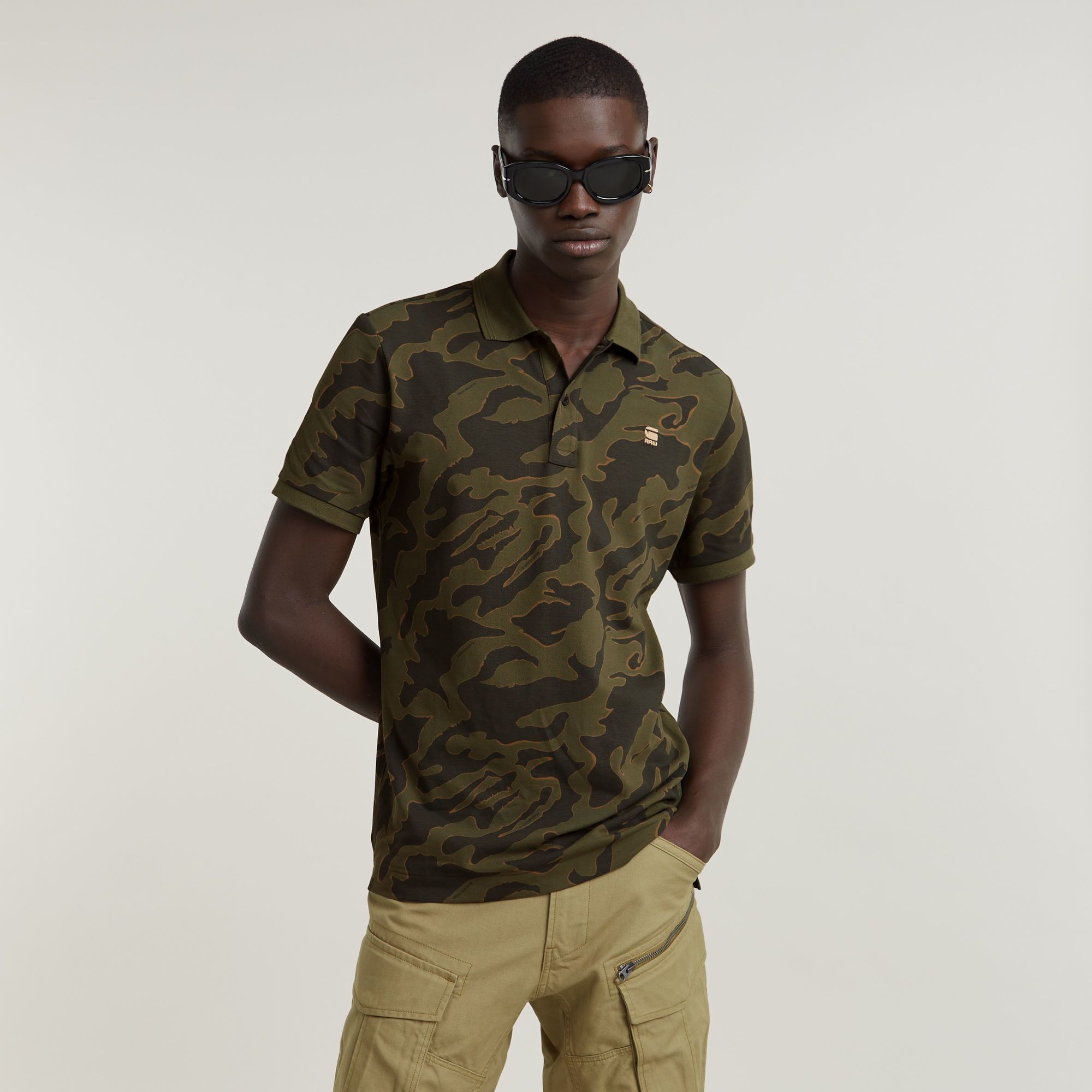 

Dunda Slim Allover Polo - Multi color - Men