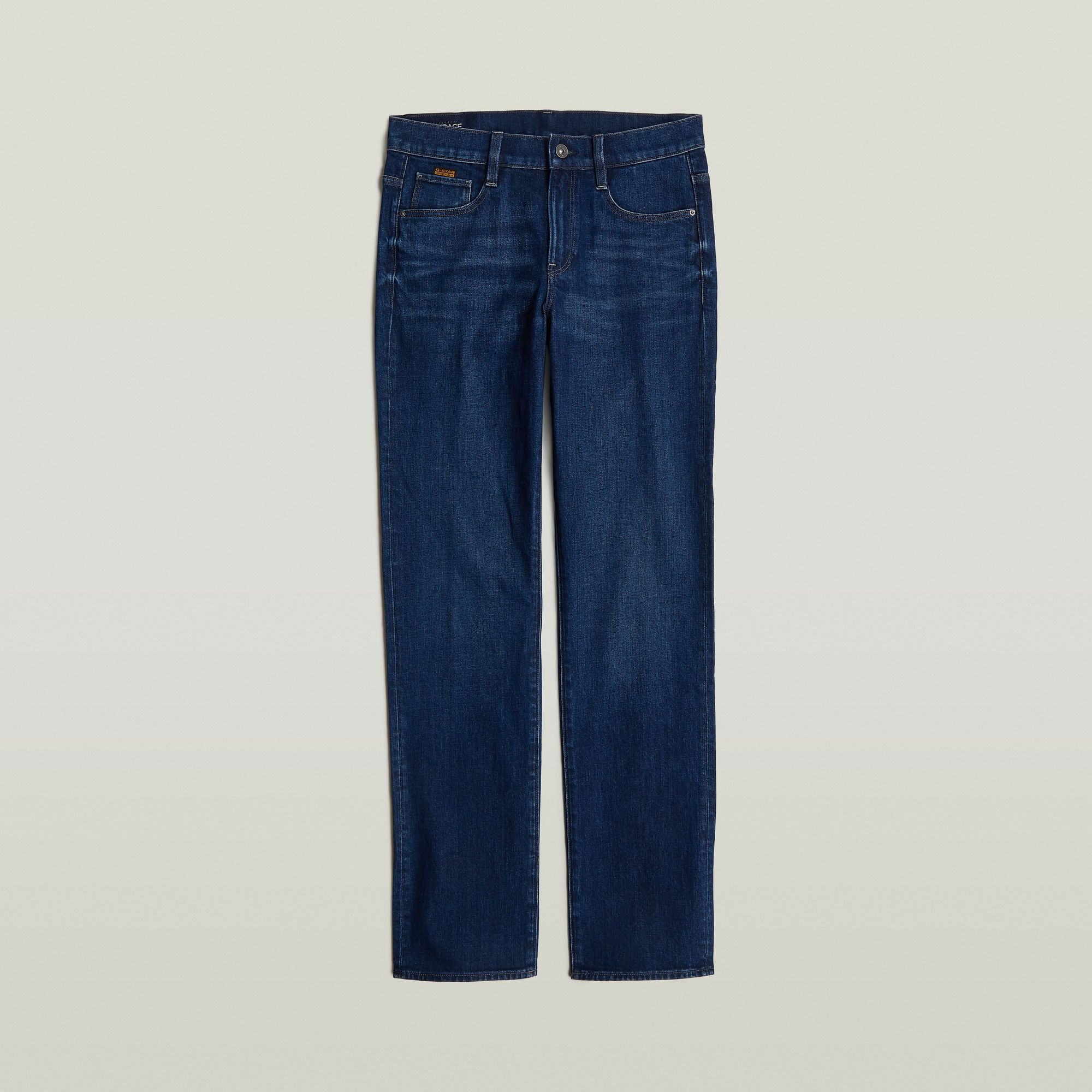 G-Star RAW Strace Straight Jeans Donkerblauw Dames