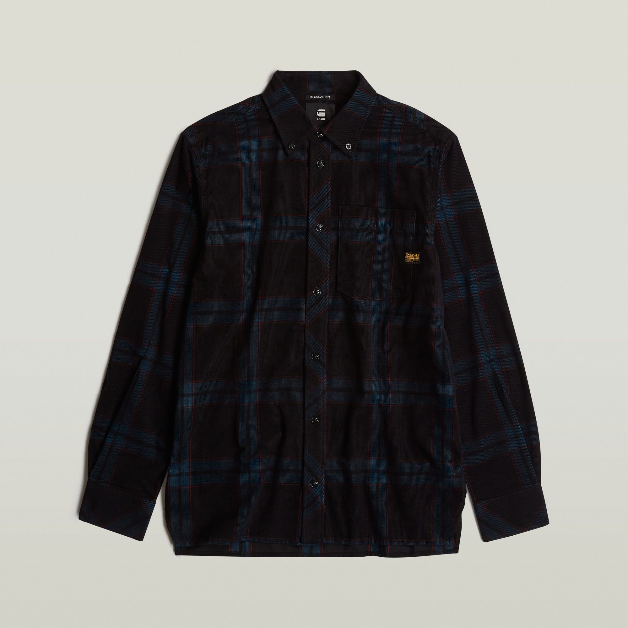 G-Star RAW One Pocket Regular Shirt Meerkleurig Heren