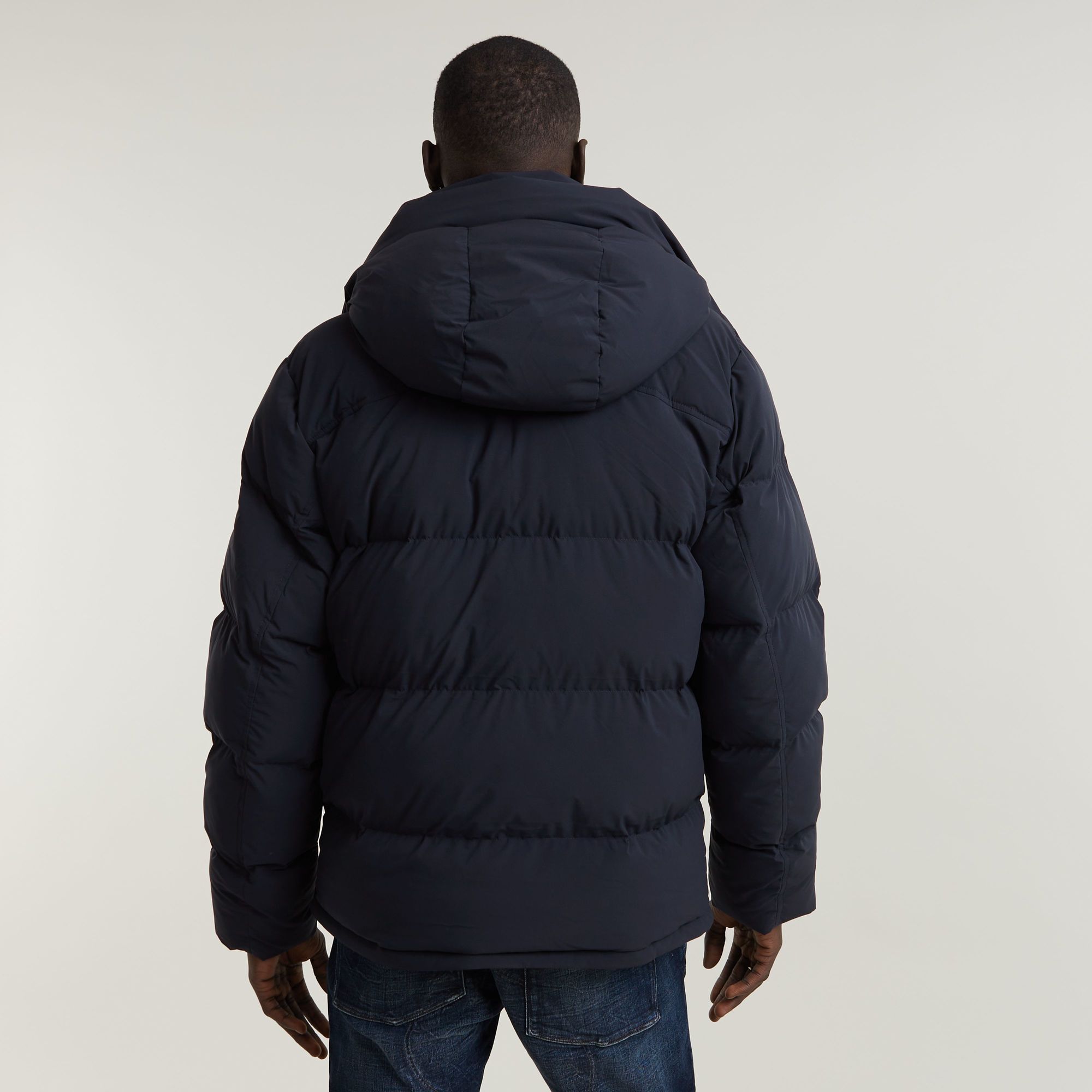 G-Star RAW G- Whistler 2.0 Gewatteerd Jack Met Capuchon Donkerblauw Heren