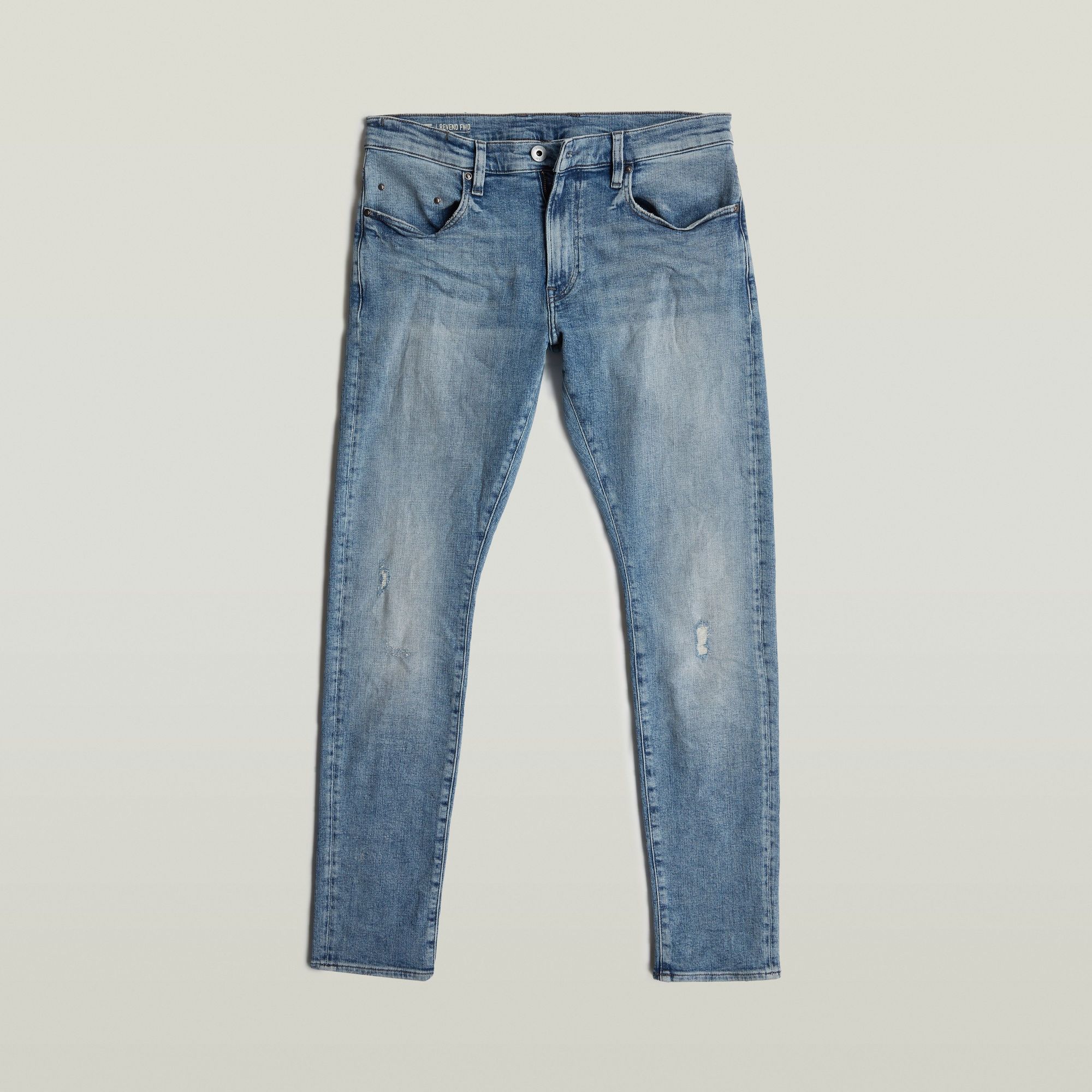 G-Star RAW Revend FWD Skinny Jeans Lichtblauw Heren
