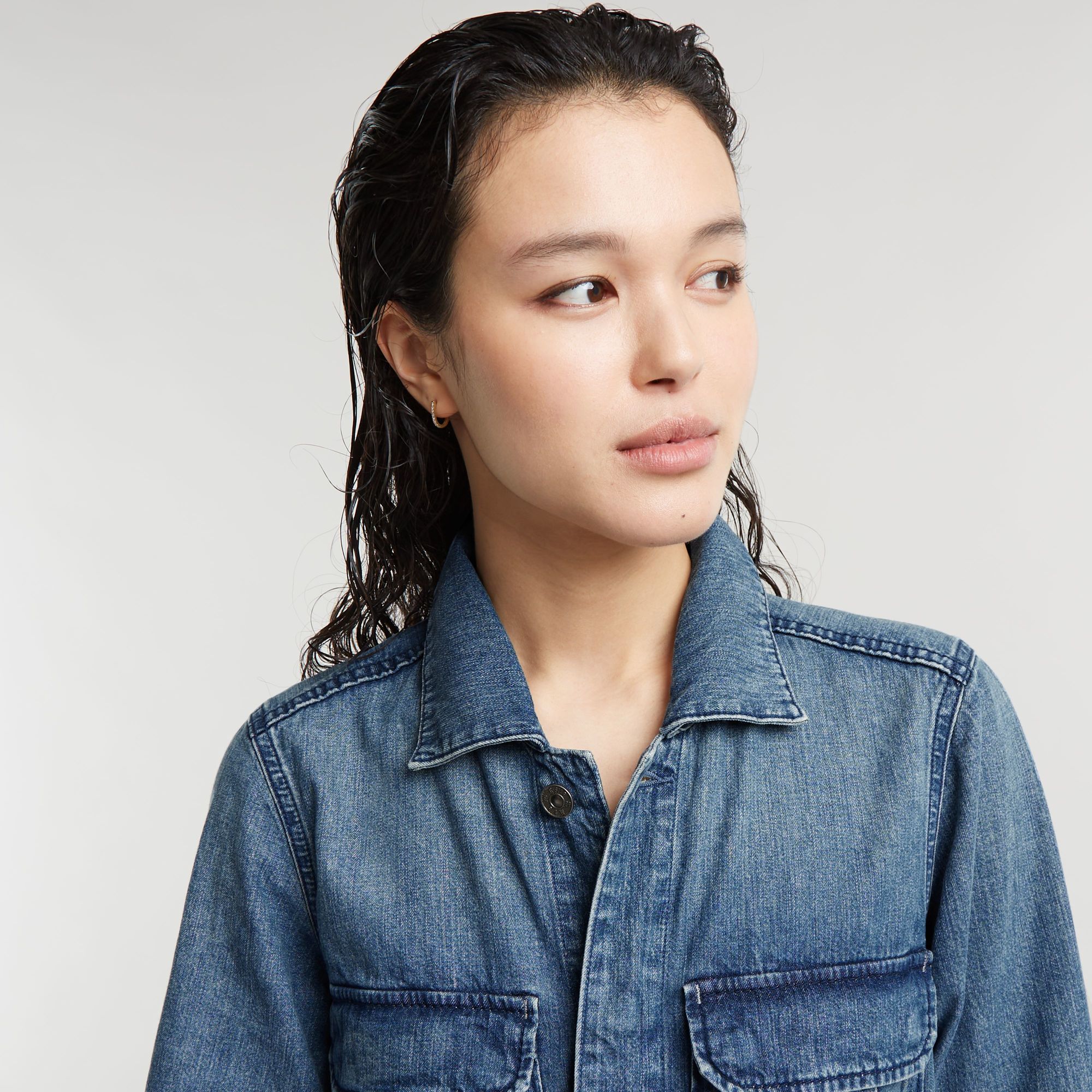 G-Star RAW Painter Overal Jumpsuit Midden blauw Dames