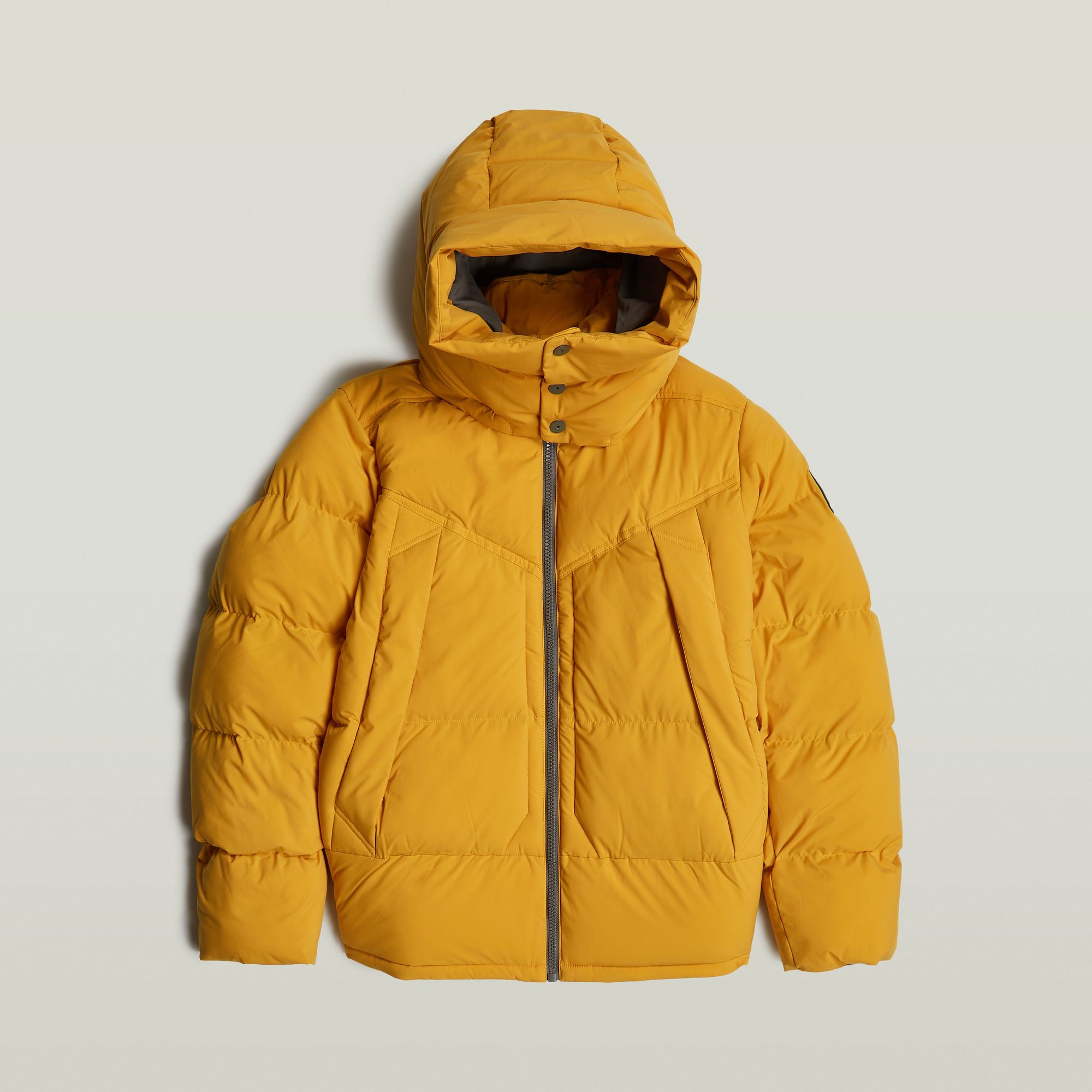G-Star RAW G- Whistler 2.0 Gewatteerd Jack Met Capuchon Geel Heren