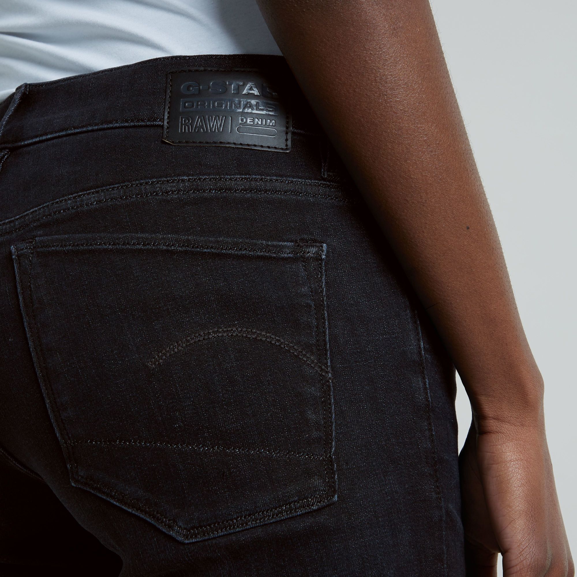 G-Star RAW 3301 Flare Jeans Donkerblauw Dames