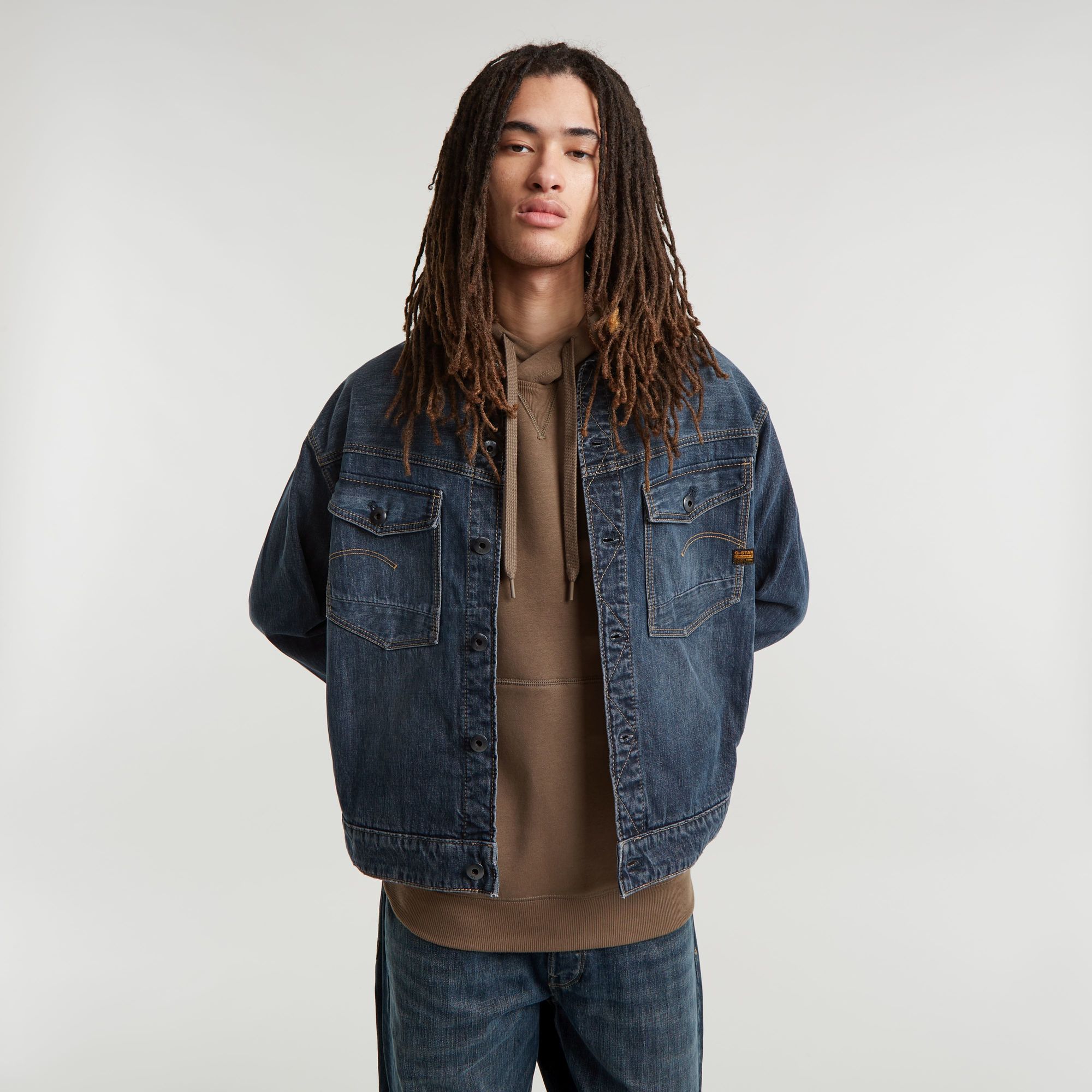 G-Star RAW Dakota Jack Donkerblauw Heren