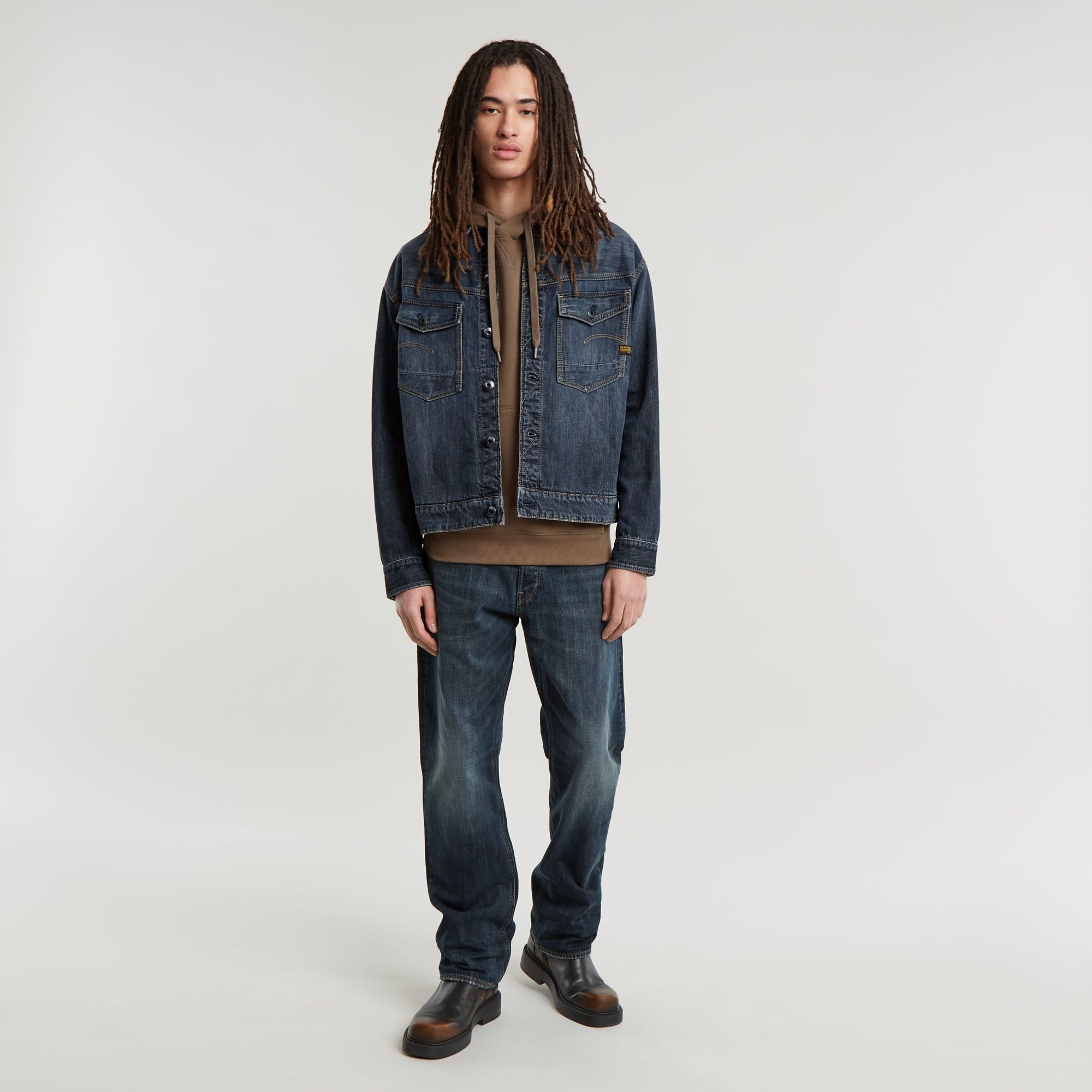 G-Star RAW Dakota Jack Donkerblauw Heren