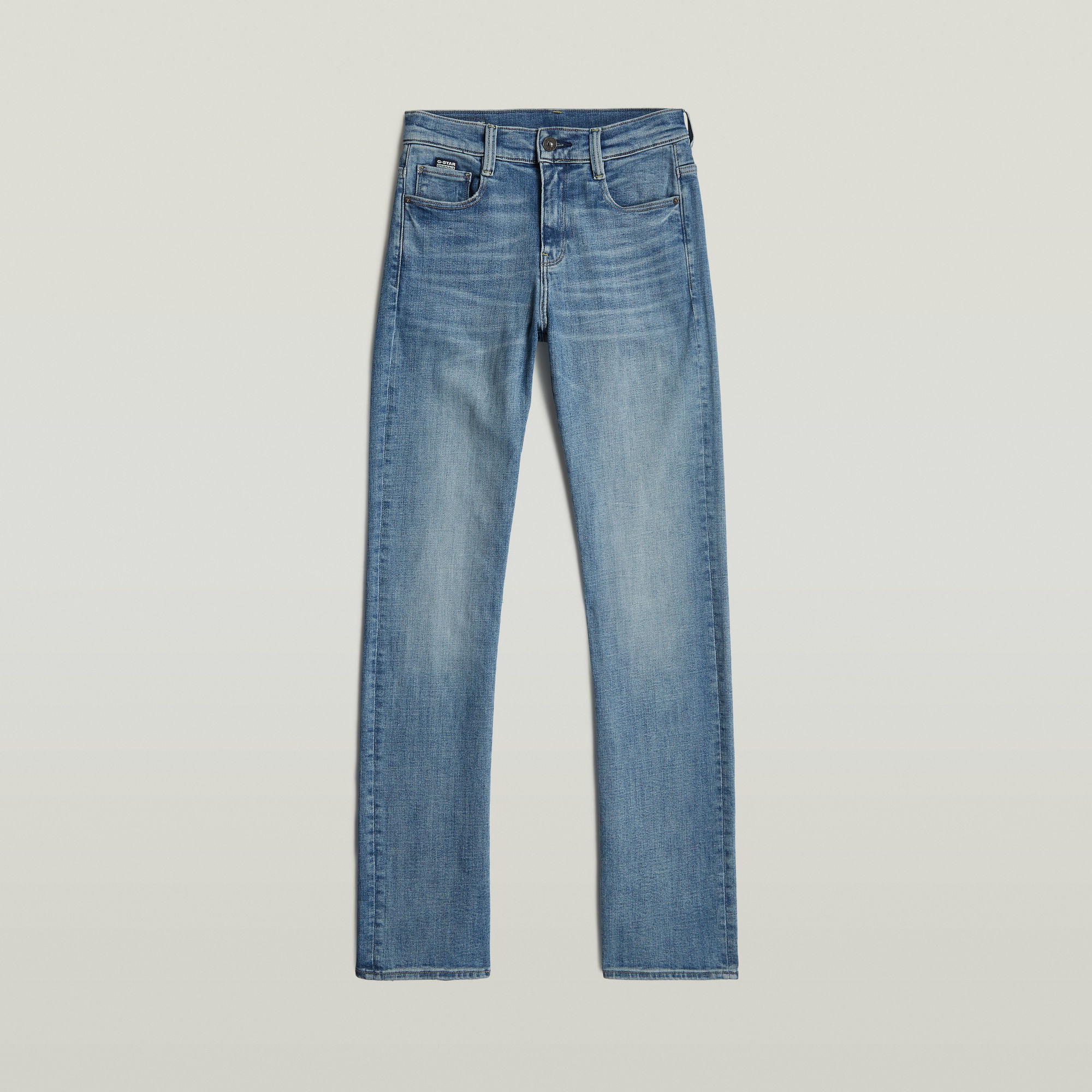 G-Star RAW Strace Straight Jeans Lichtblauw Dames