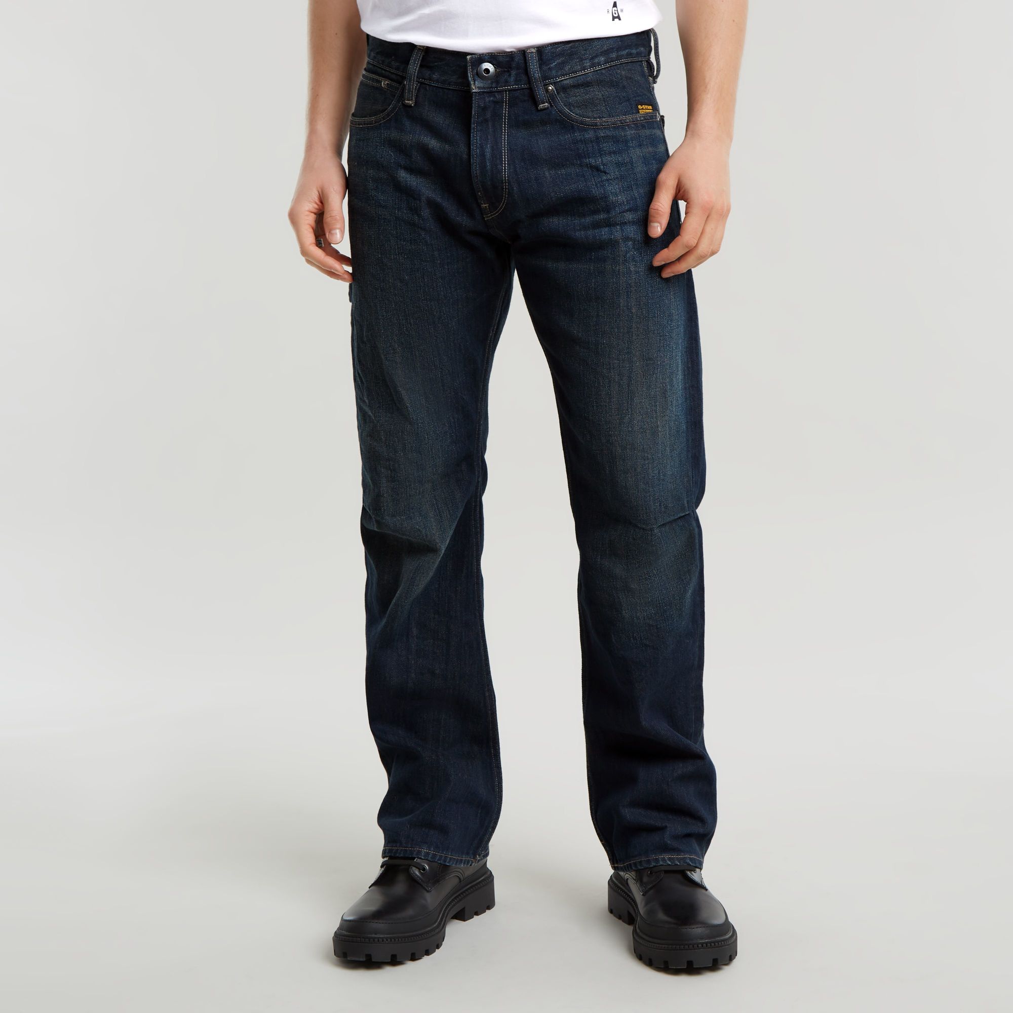 

Lenney Bootcut Jeans - Dark blue - Men