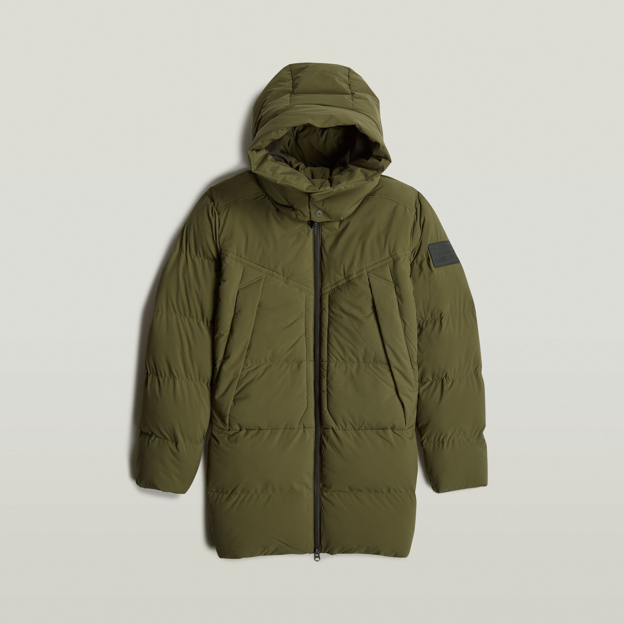 G-Star RAW G- Whistler 2.0 Gewatteerde Parka 2.0 Met Capuchon Groen Heren
