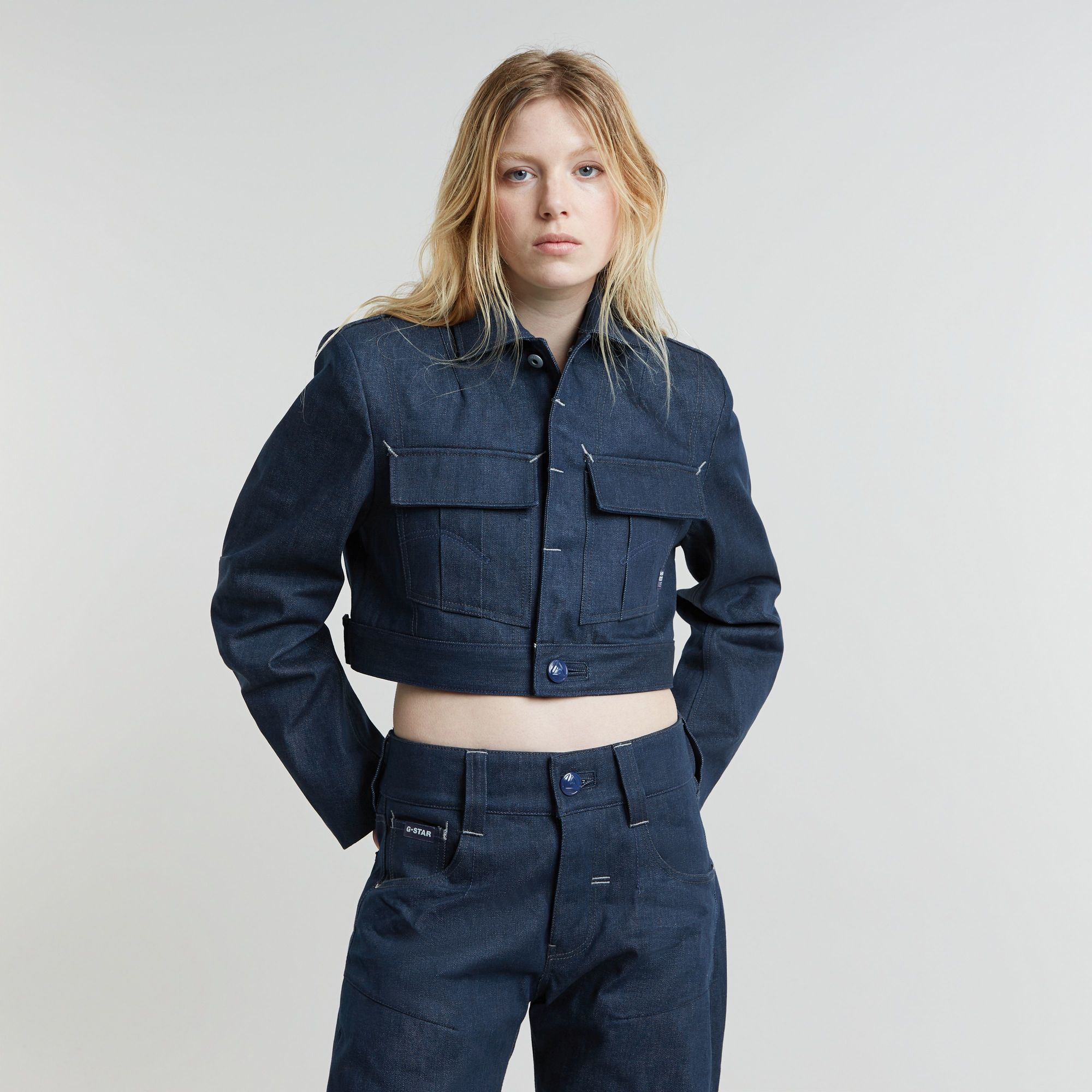 

G-Star Origins Selvedge Jacket - Dark blue - Women