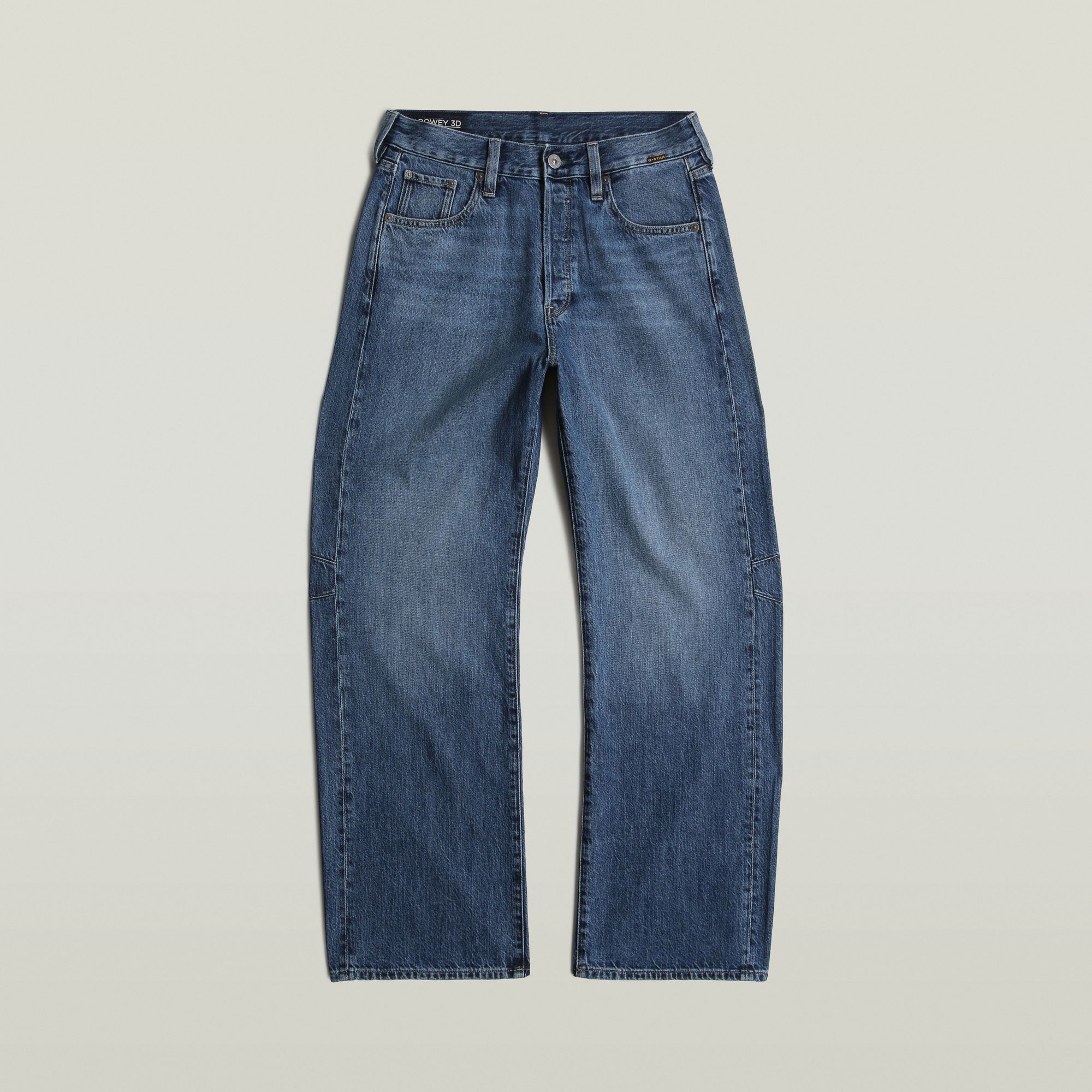 G-Star RAW Bowey 3D Boyfriend Jeans Midden blauw Dames