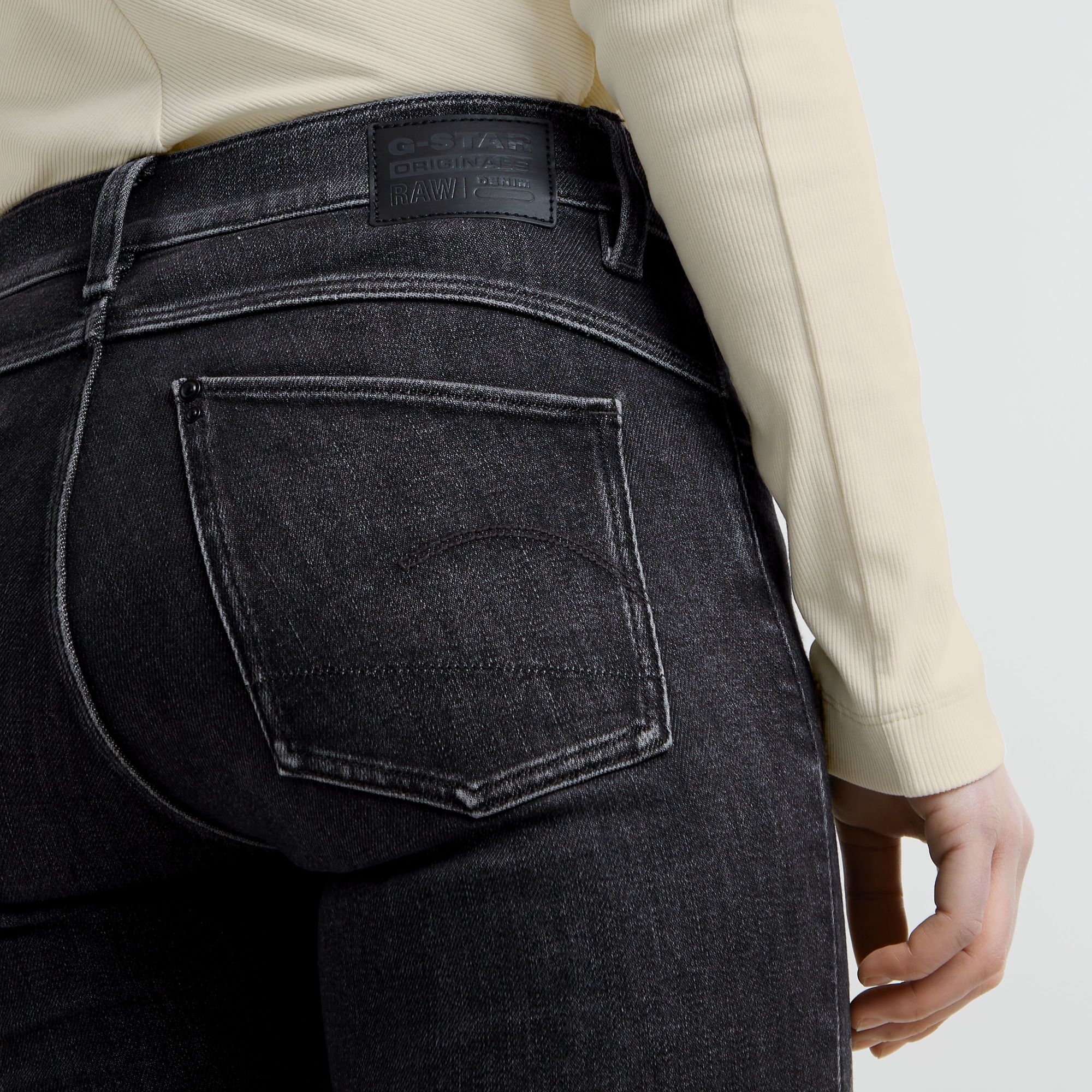 G-Star RAW Lhana Skinny Jeans Grijs Dames