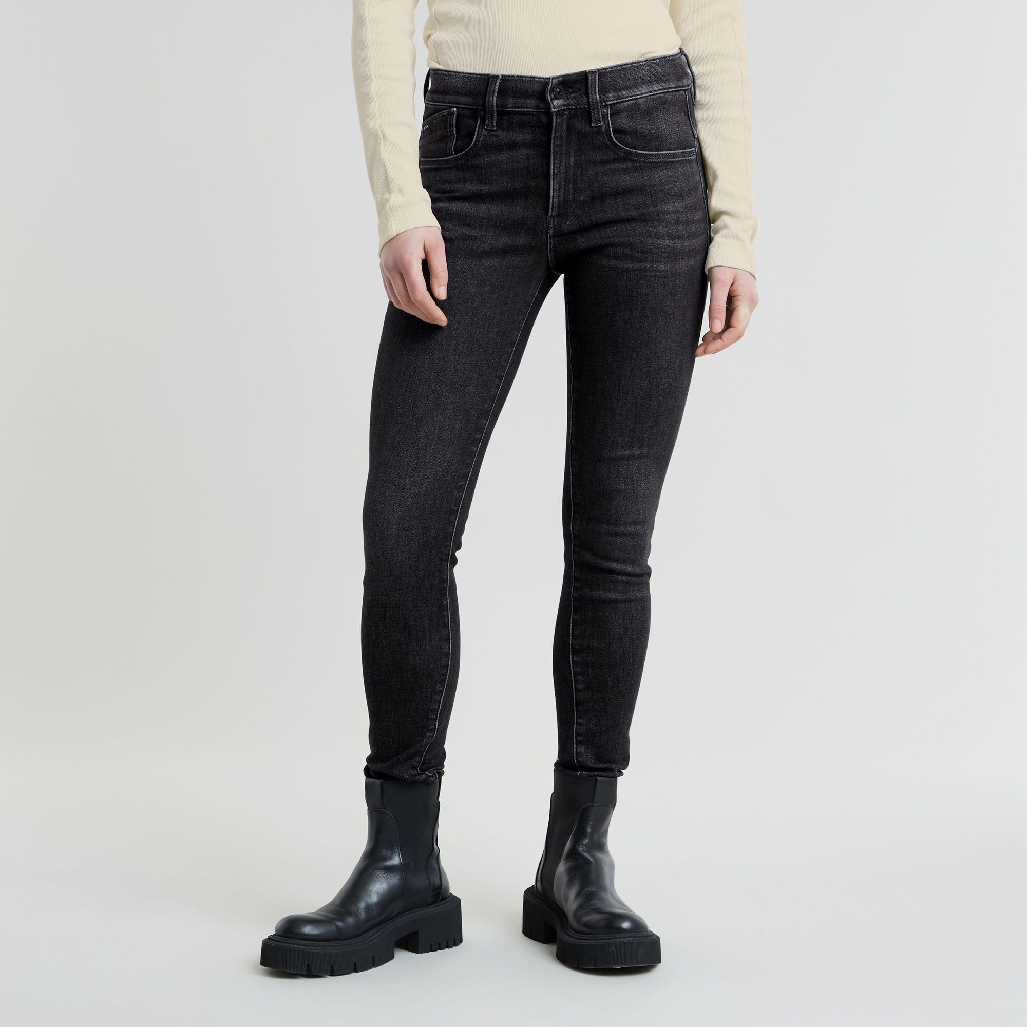 Lhana Skinny Jeans - Grau - Damen