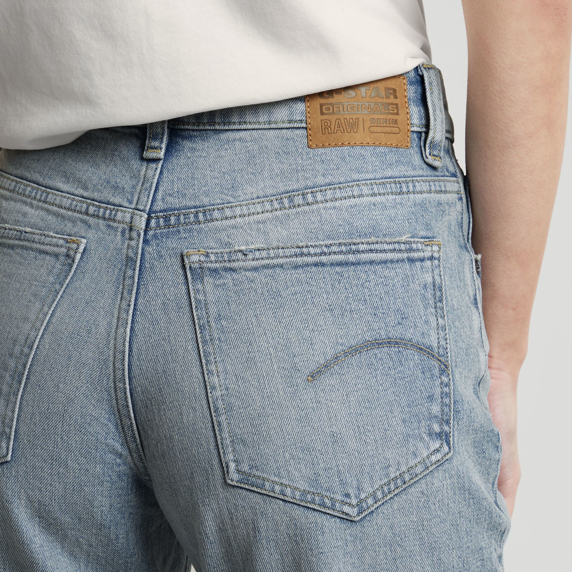 G-Star RAW Viktoria High Straight Jeans Lichtblauw Dames