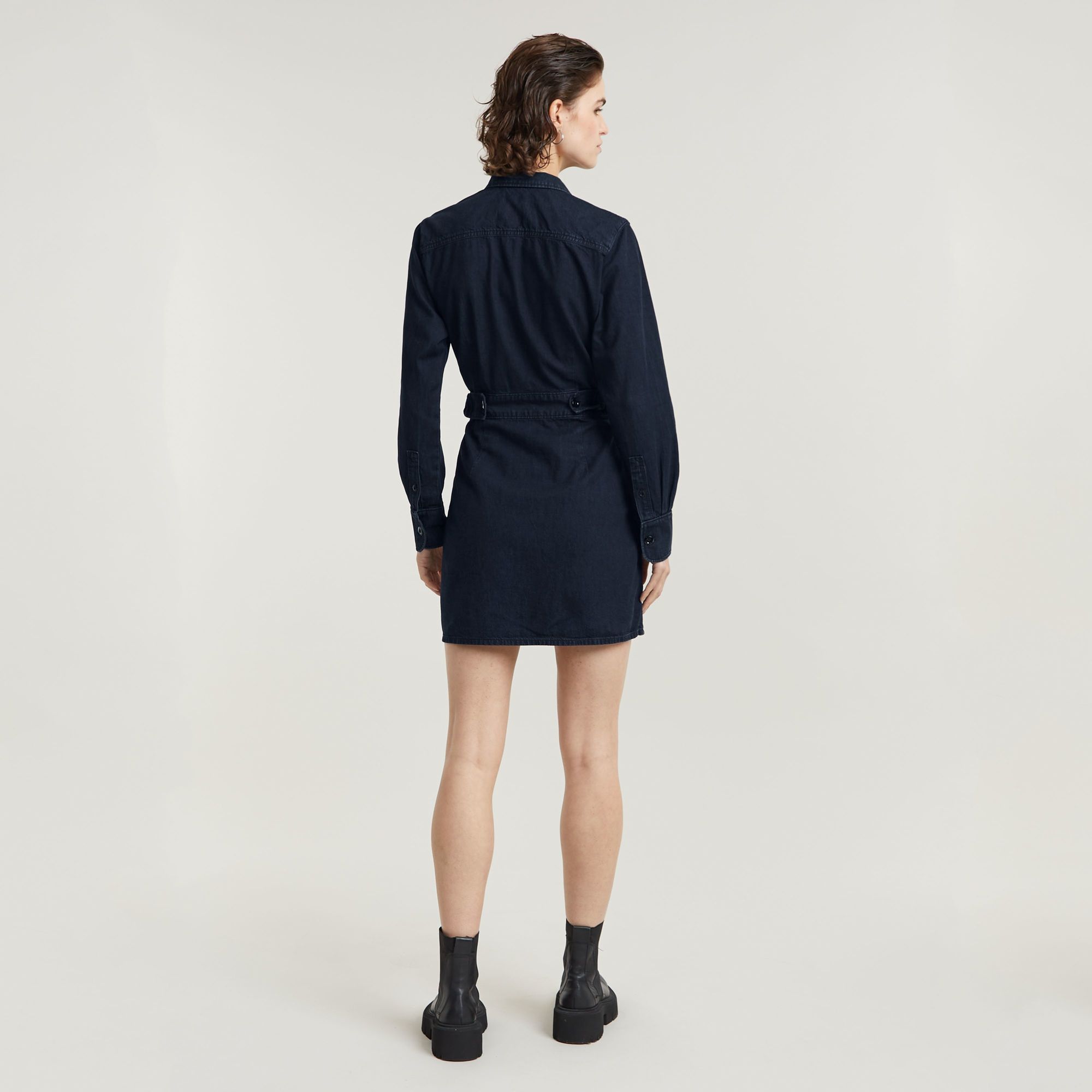 G-Star RAW Wikkeljurk Donkerblauw Dames