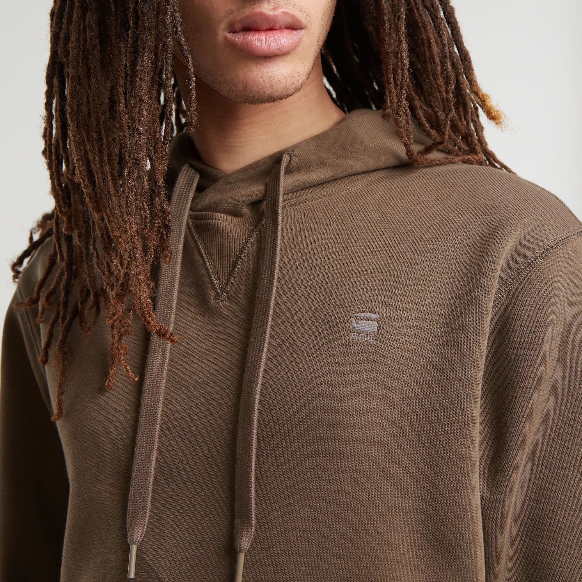 G-Star RAW Premium Core Hoodie Bruin Heren