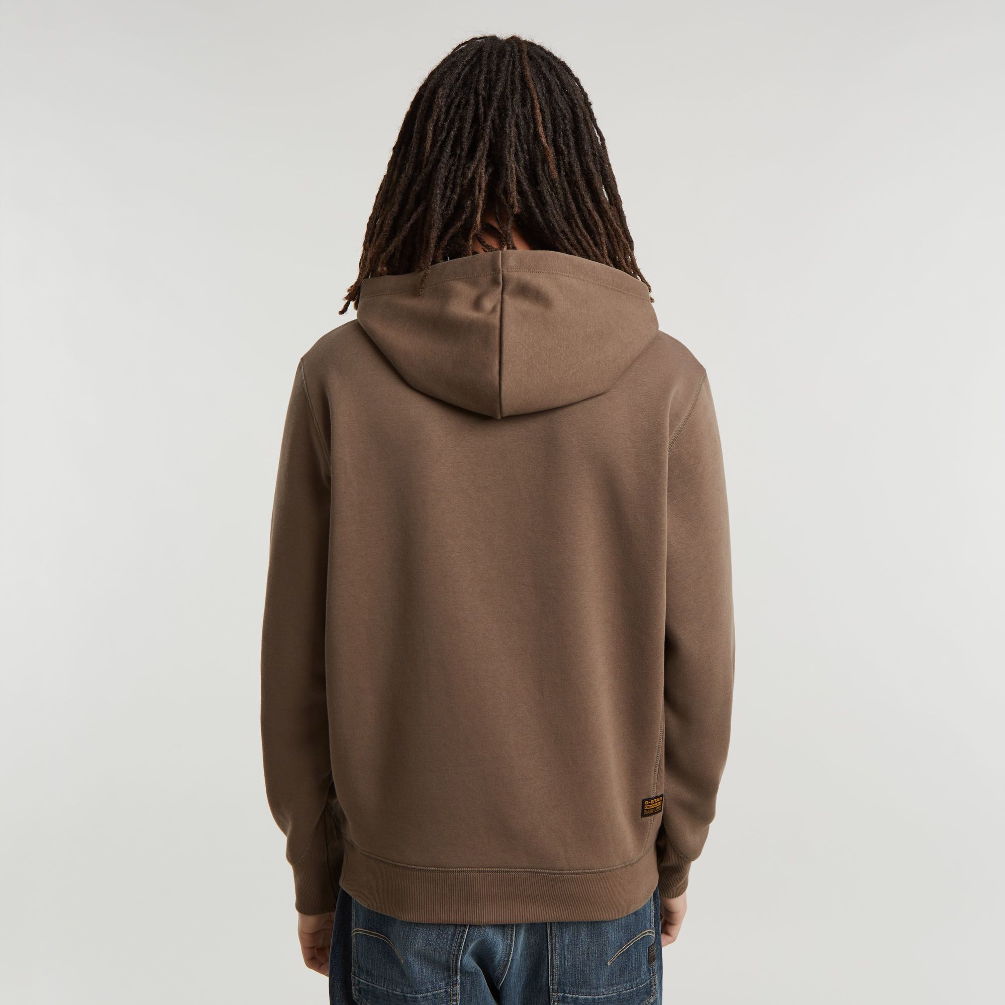 G-Star RAW Premium Core Hoodie Bruin Heren
