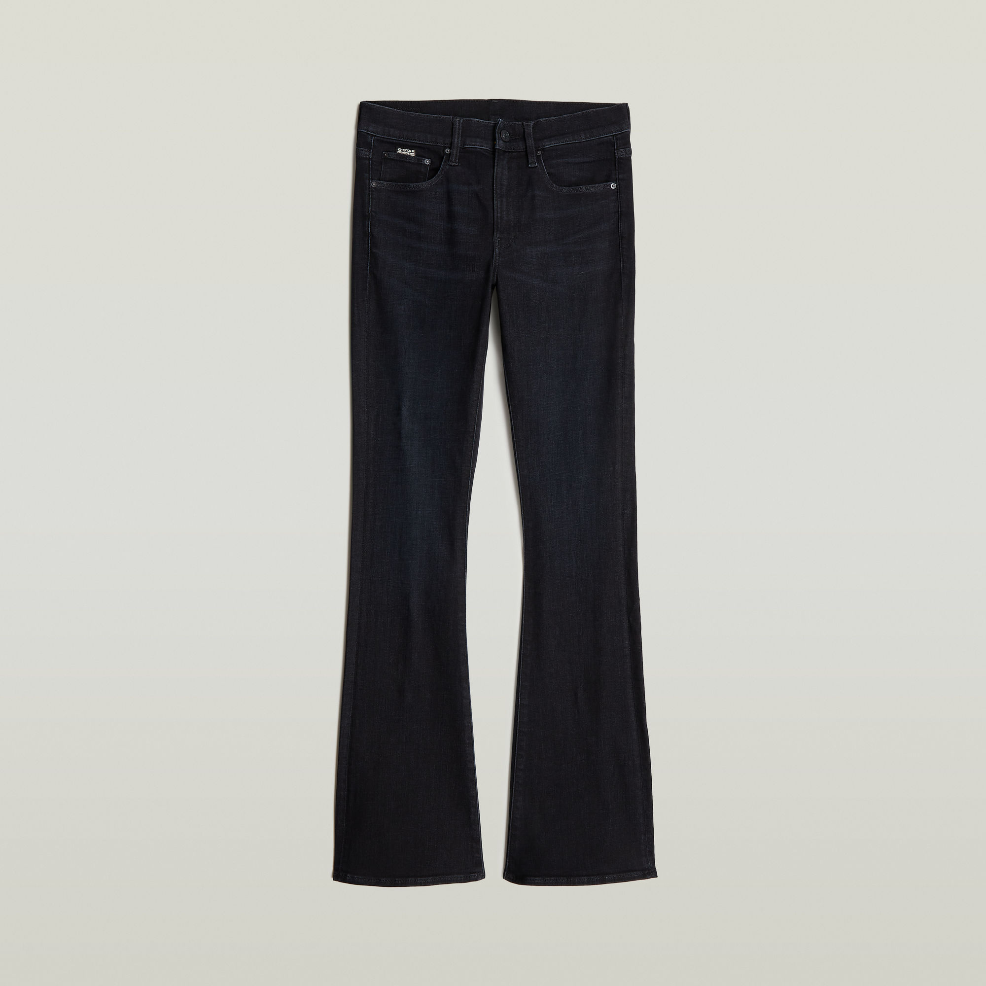G-Star RAW 3301 Flare Jeans Donkerblauw Dames