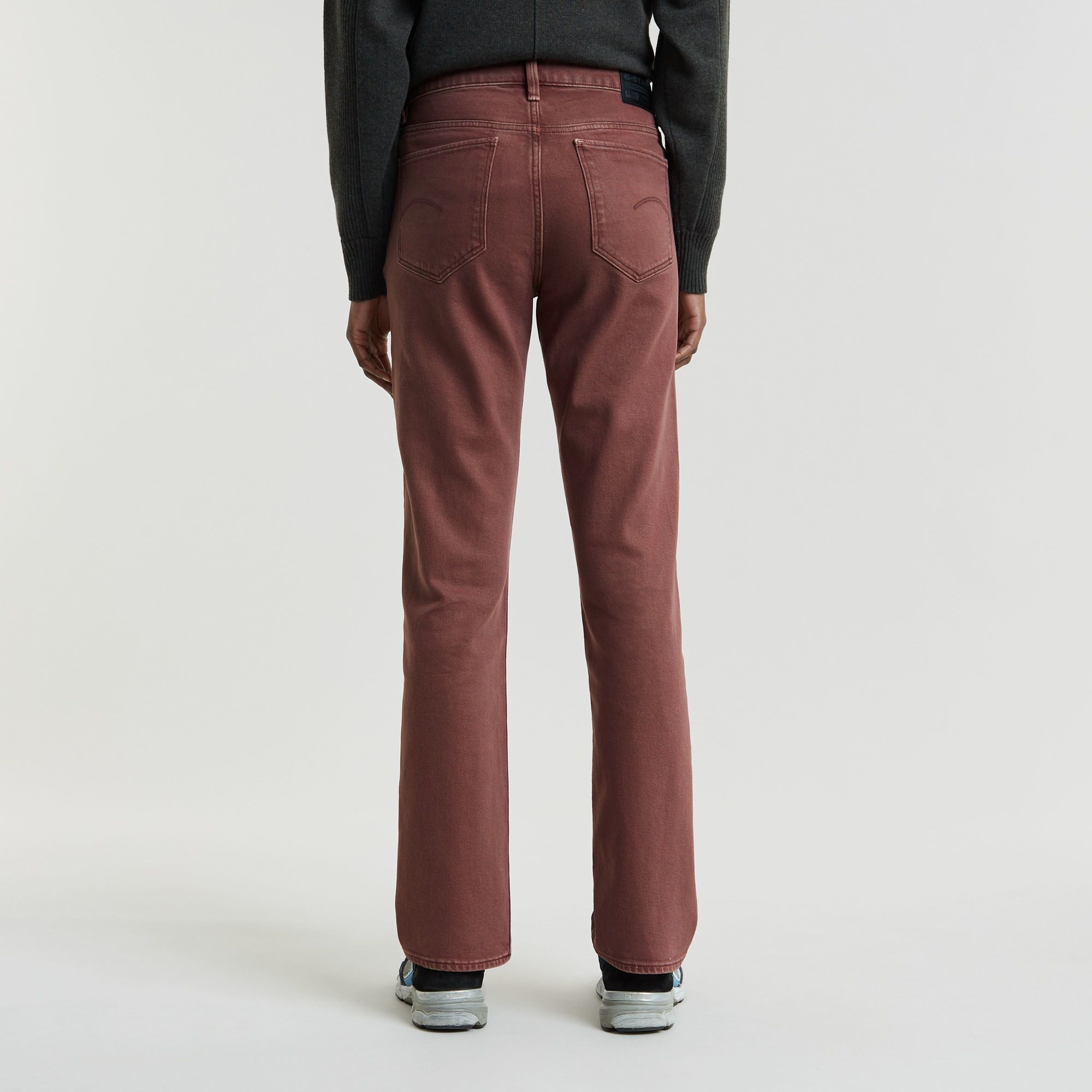 G-Star RAW Strace Straight Jeans Bruin Dames