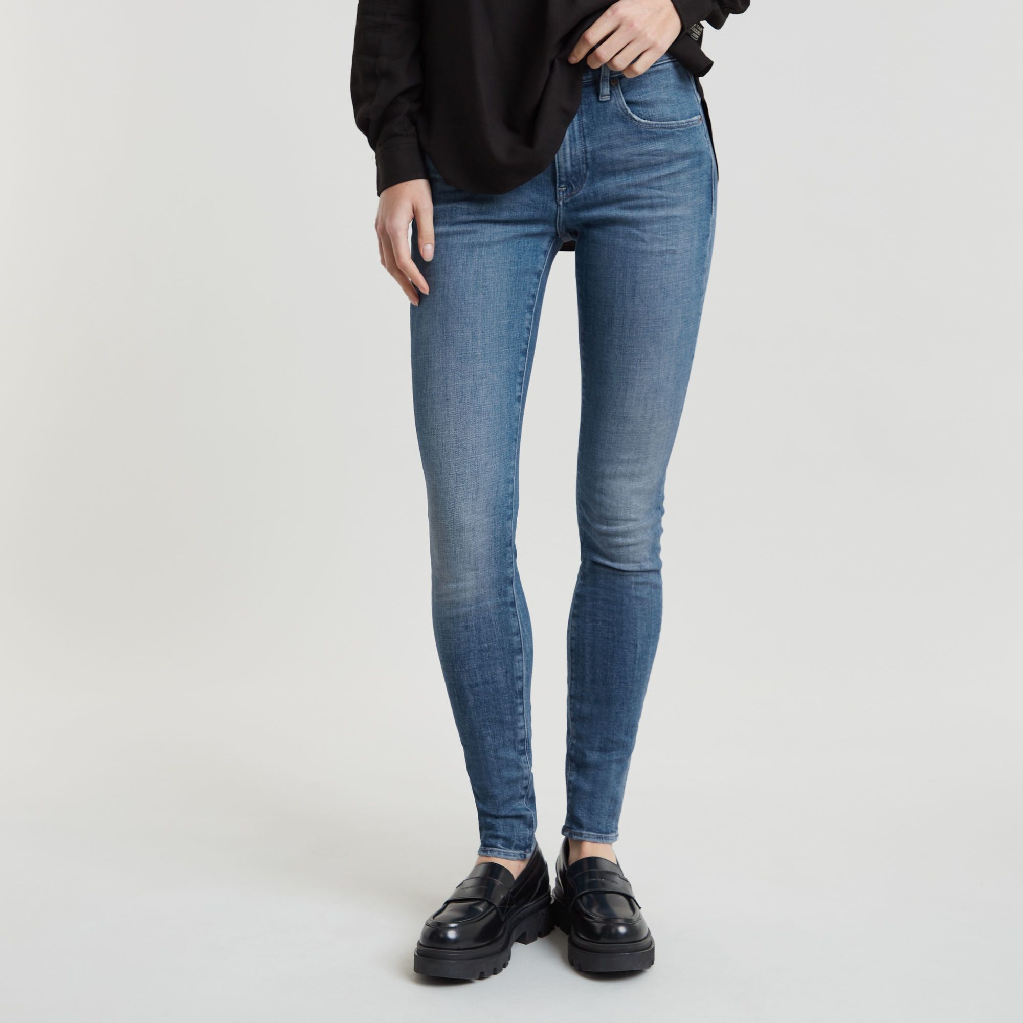 

Lhana Skinny Jeans - Medium blue - Women