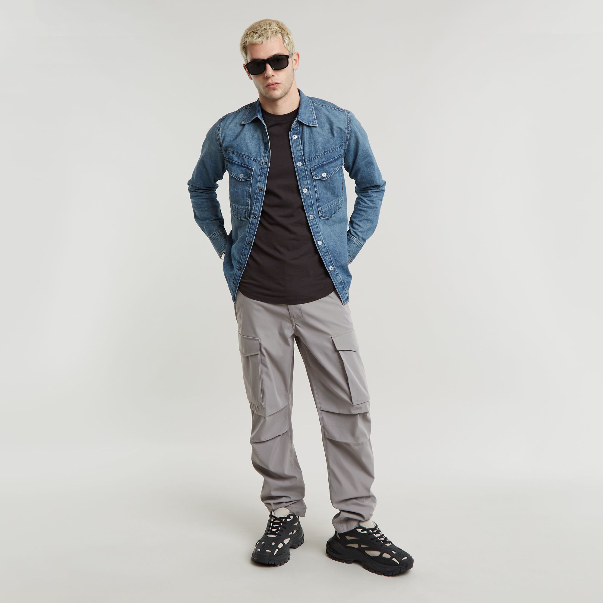 G-Star RAW Core Regular Cargo Broek Grijs Heren