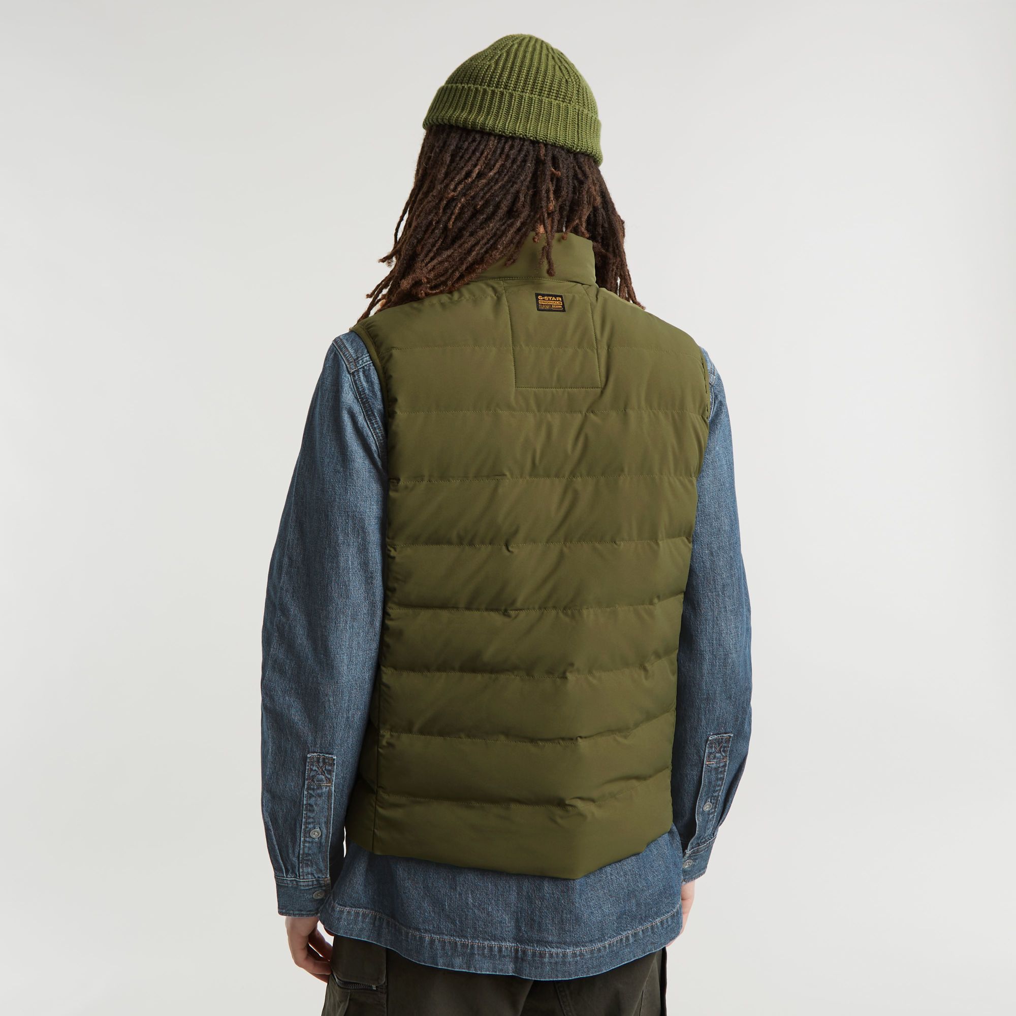 G-Star RAW Foundation Liner Bodywarmer Groen Heren
