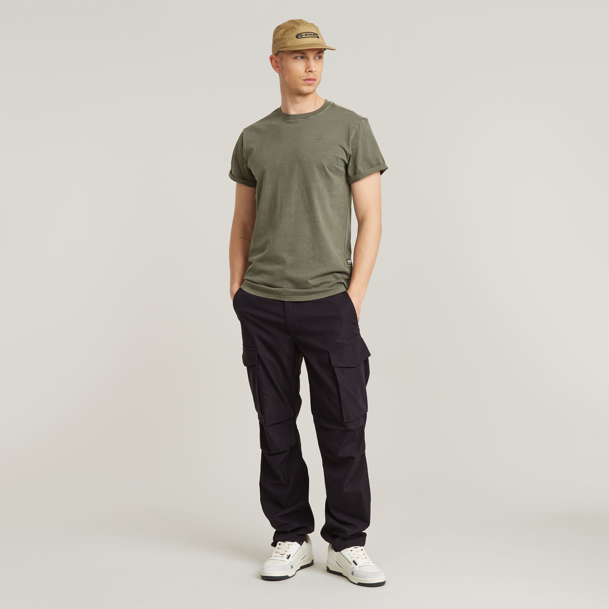 G-Star RAW Core Regular Cargo Broek Zwart Heren