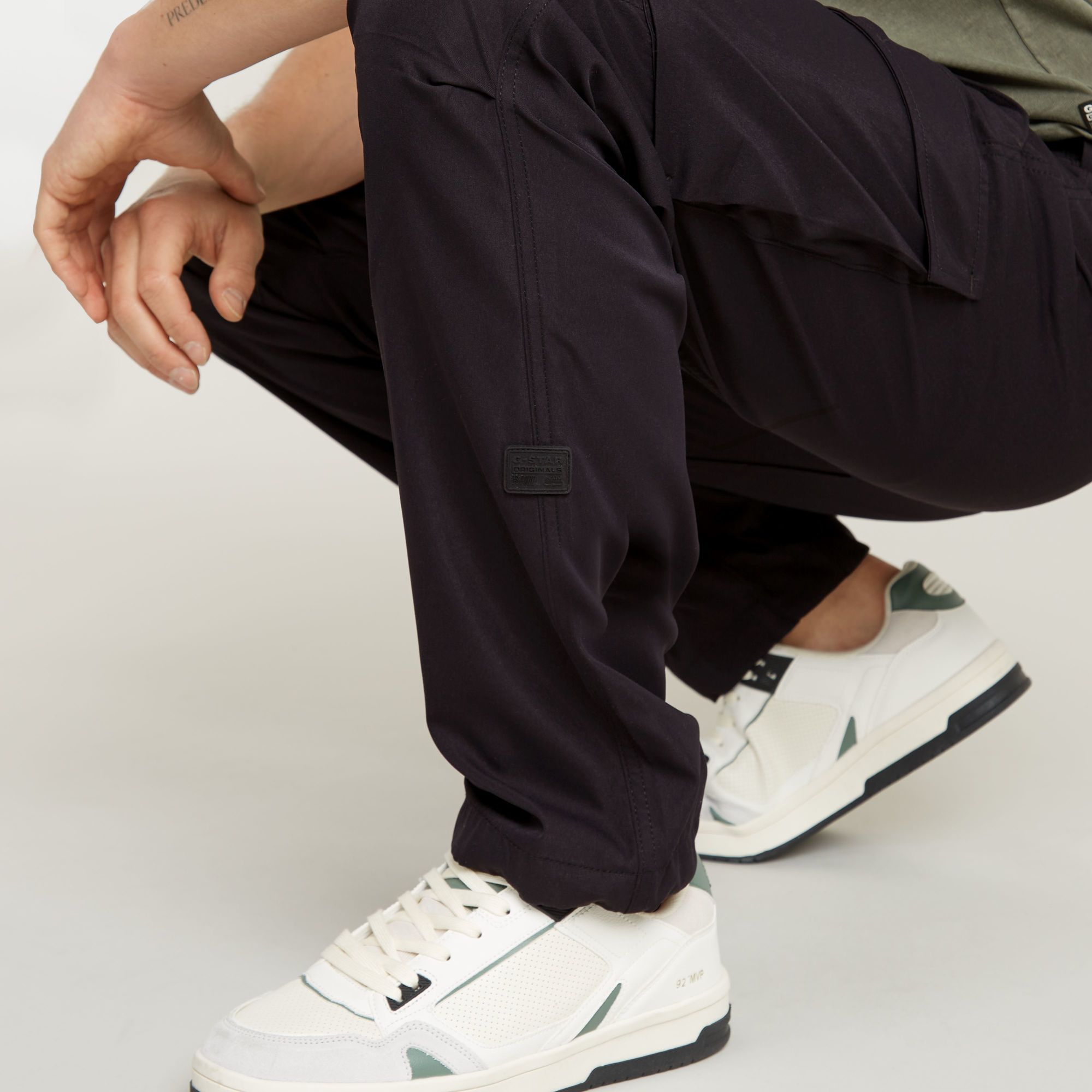G-Star RAW Core Regular Cargo Broek Zwart Heren