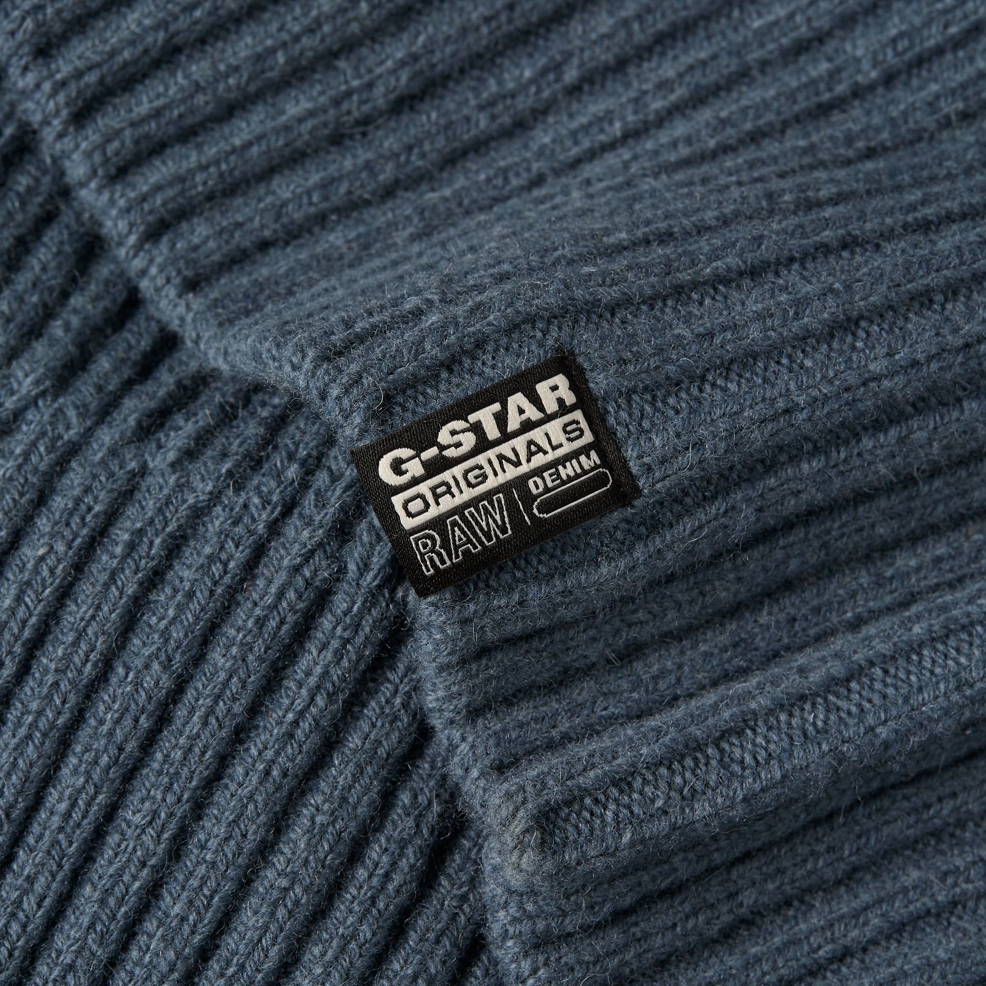 G-Star RAW Gebreide Coltrui Essential Grijs Heren