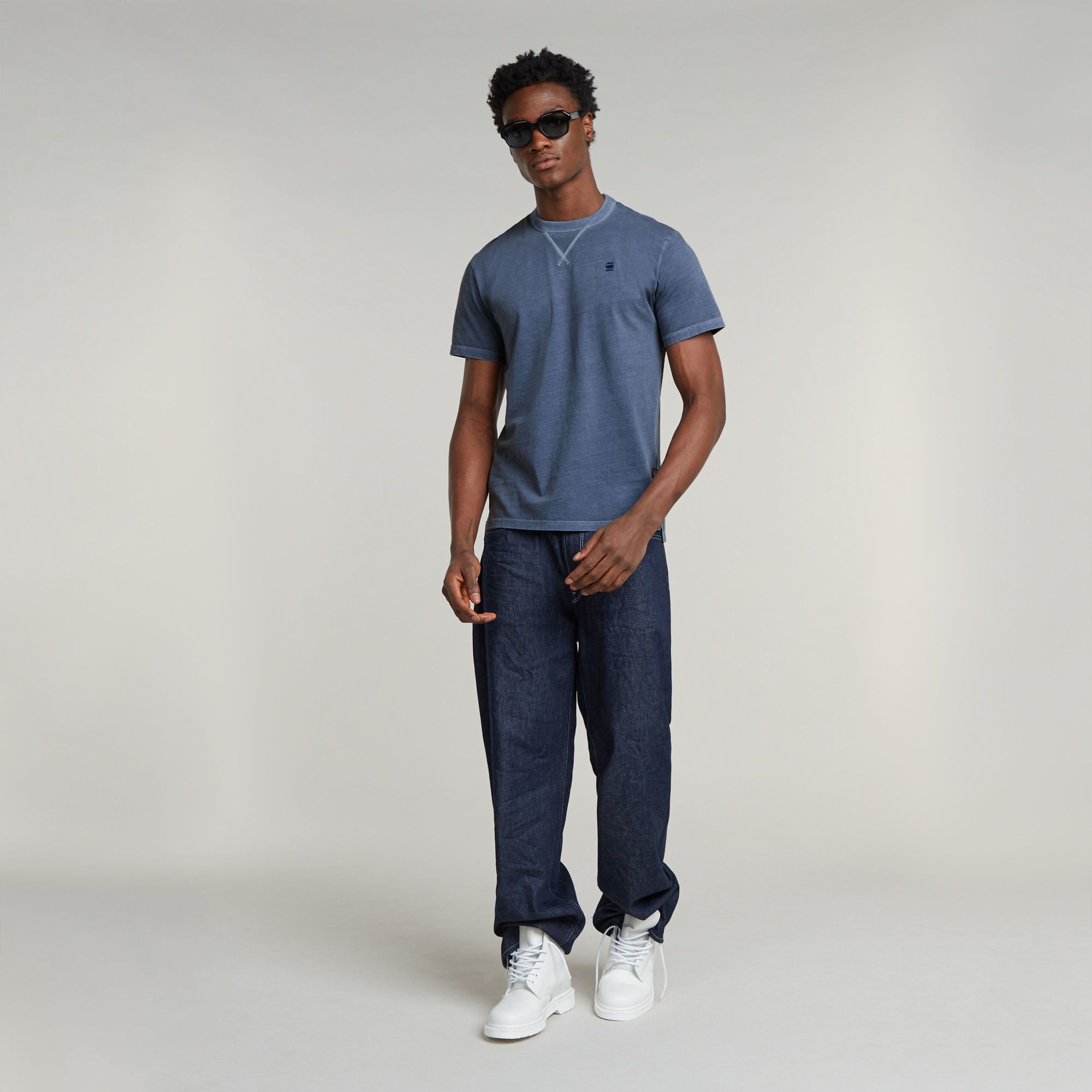 G-Star RAW Nifous T-Shirt Midden blauw Heren