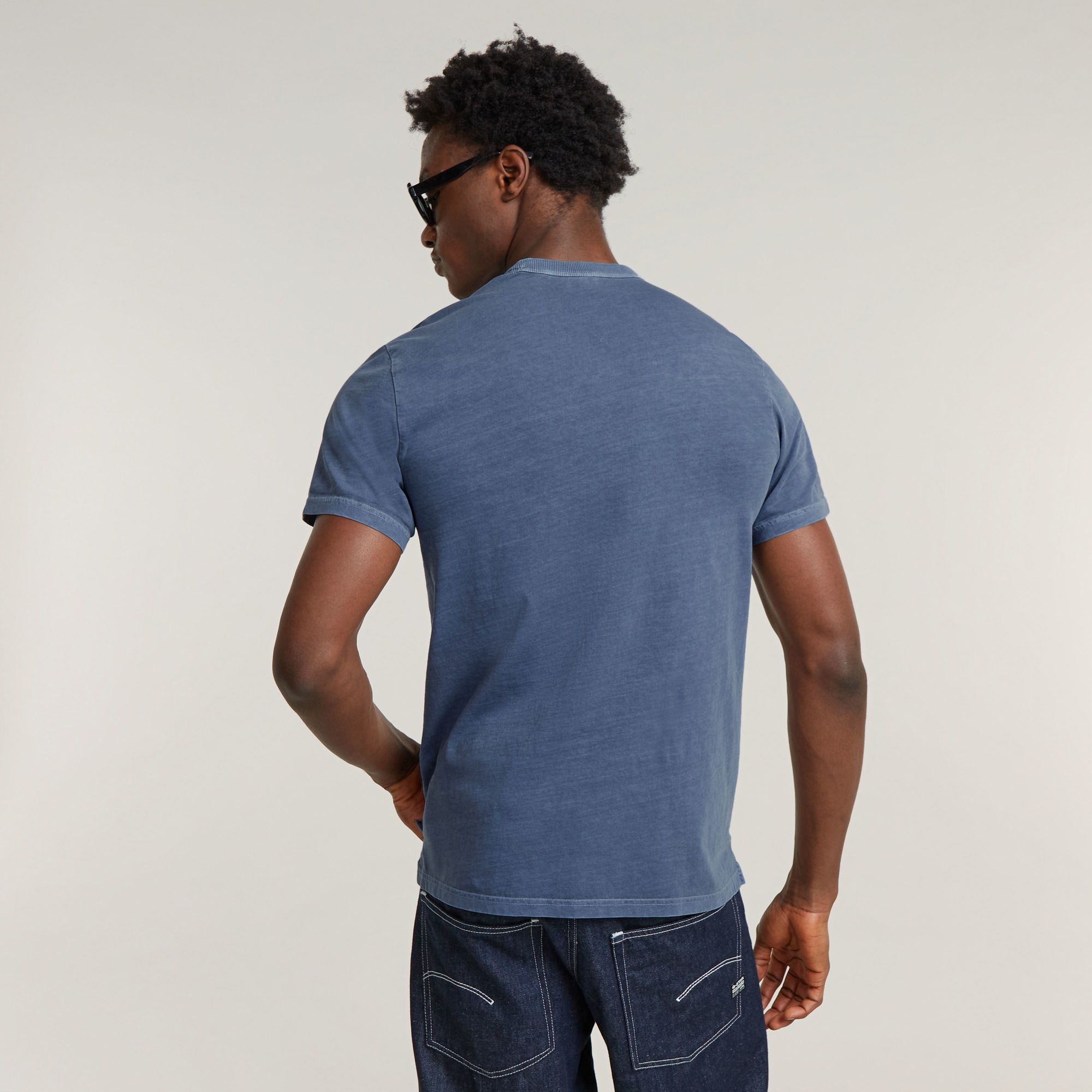 G-Star RAW Nifous T-Shirt Midden blauw Heren