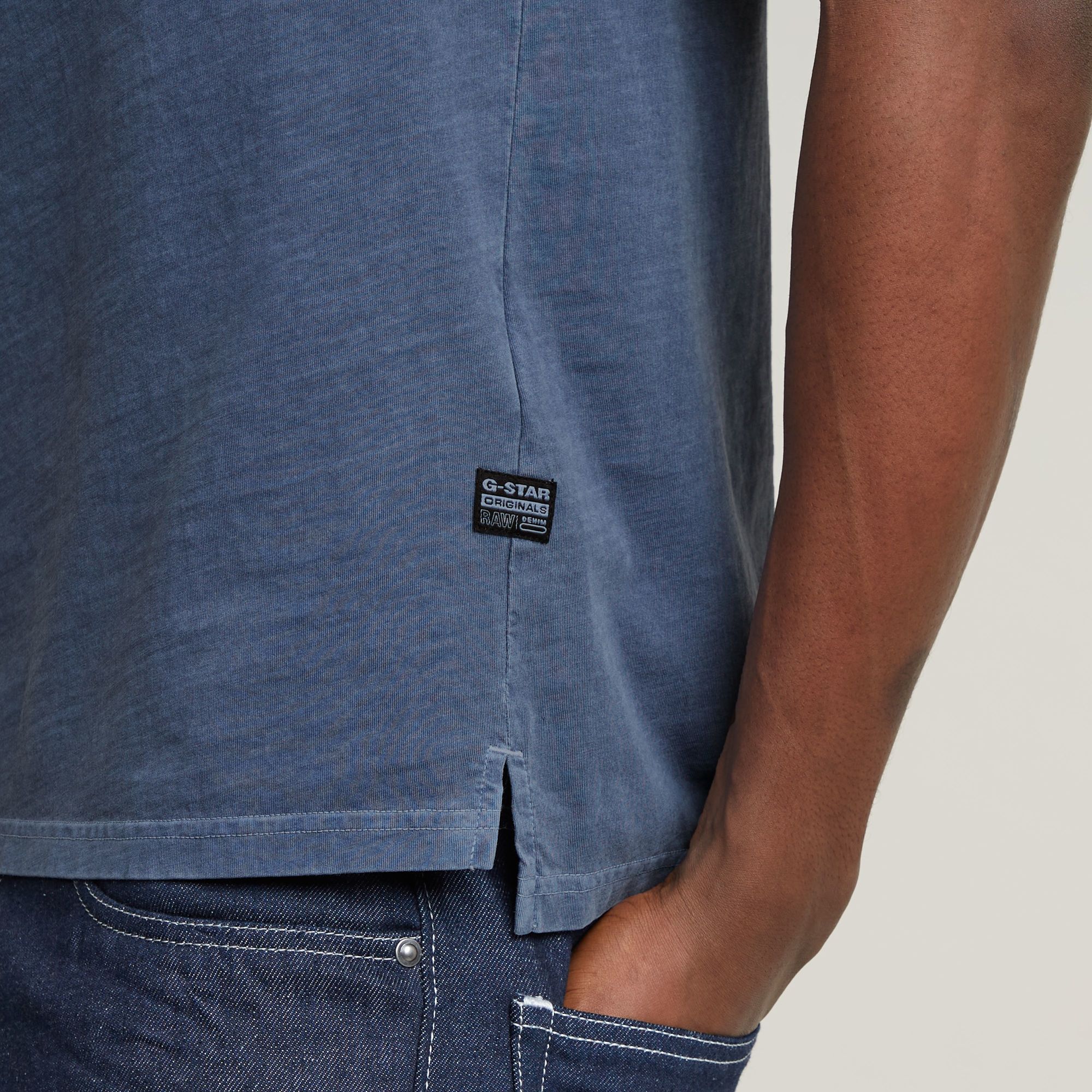 G-Star RAW Nifous T-Shirt Midden blauw Heren