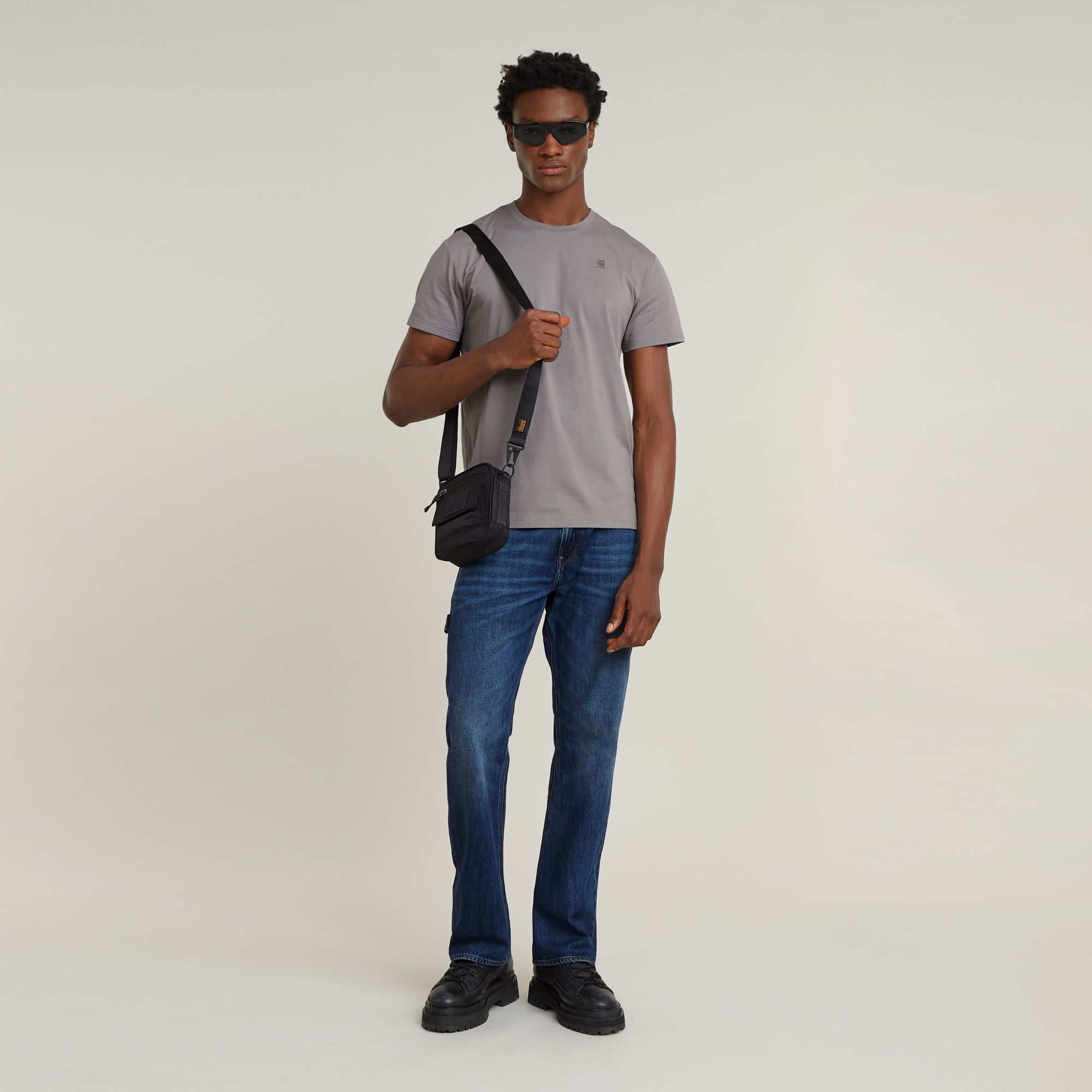 G-Star RAW Lenney Bootcut Jeans Donkerblauw Heren
