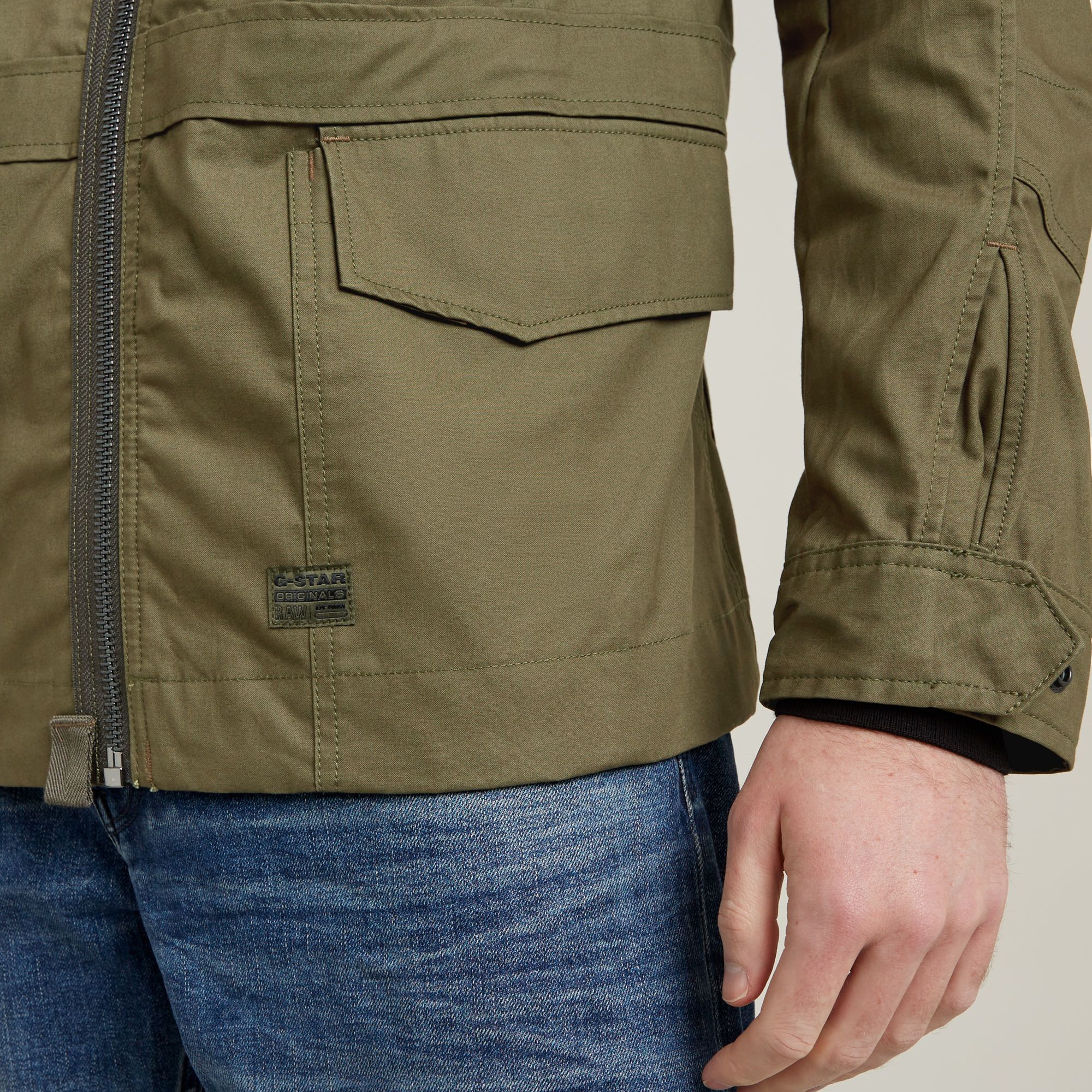 G-Star RAW Rovic Slim Field Jack Groen Heren