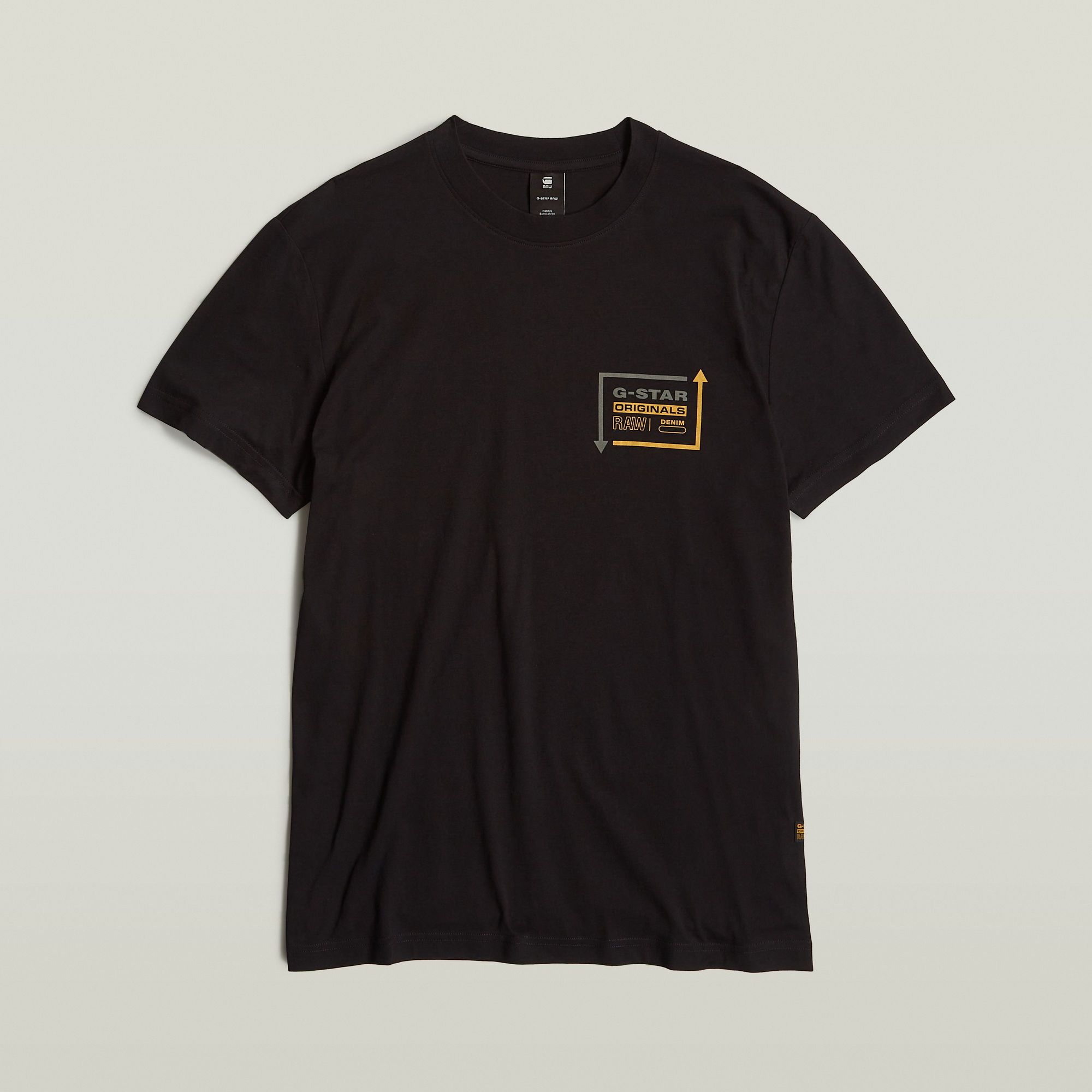 G-Star RAW Originals Catch T-Shirt Zwart Heren
