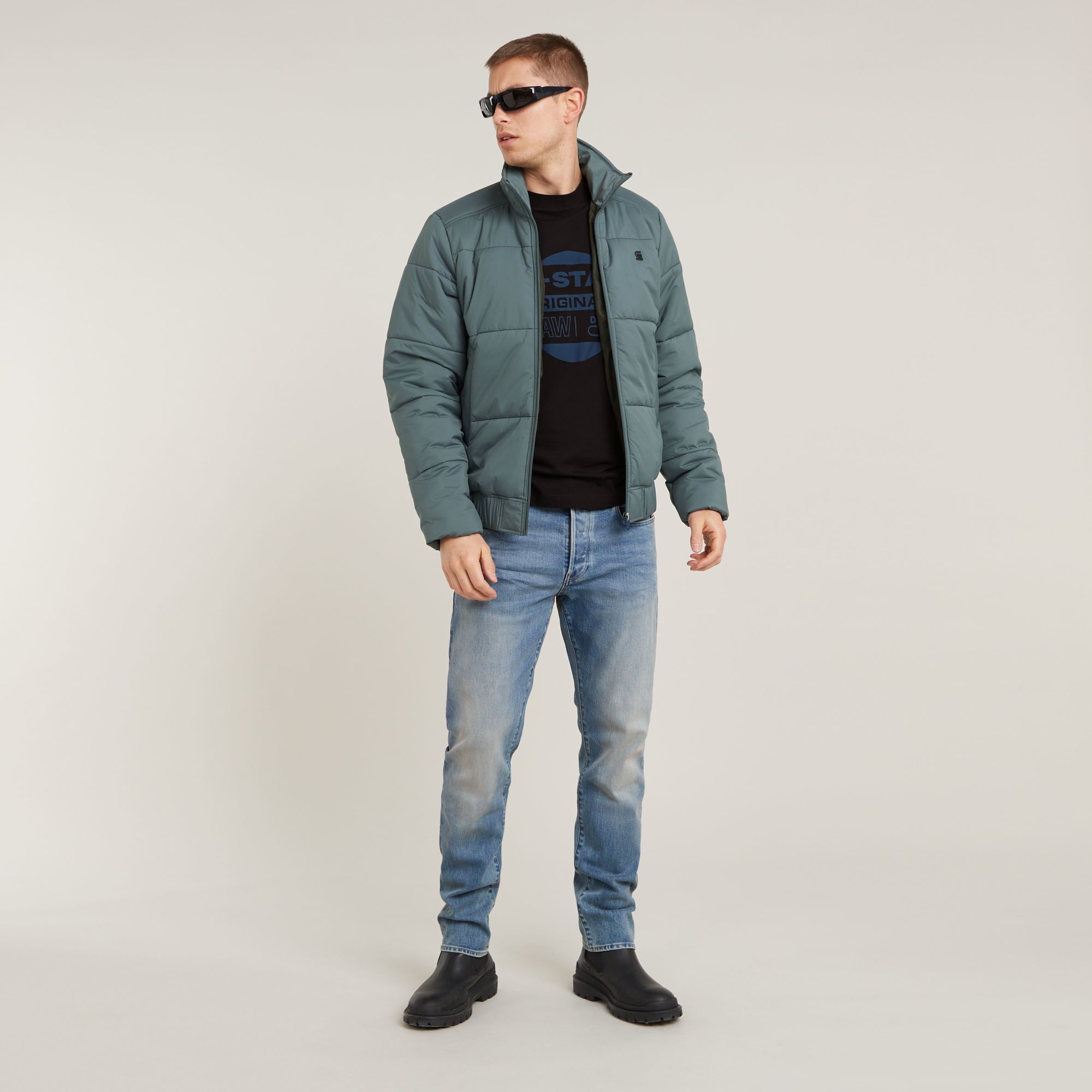 G-Star RAW Gewatteerd Jack Quilted Grijs Heren
