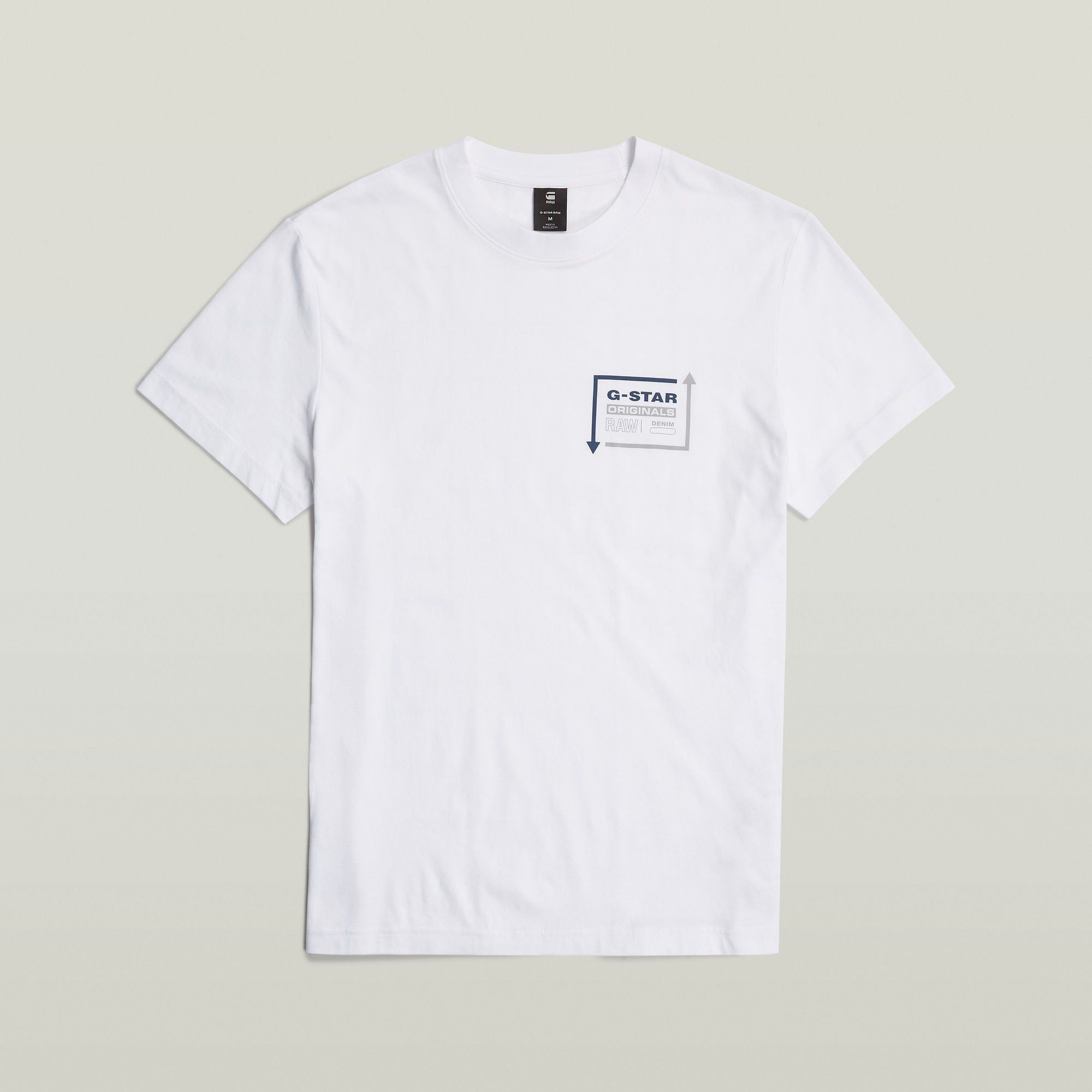 G-Star RAW Originals Catch T-Shirt Wit Heren