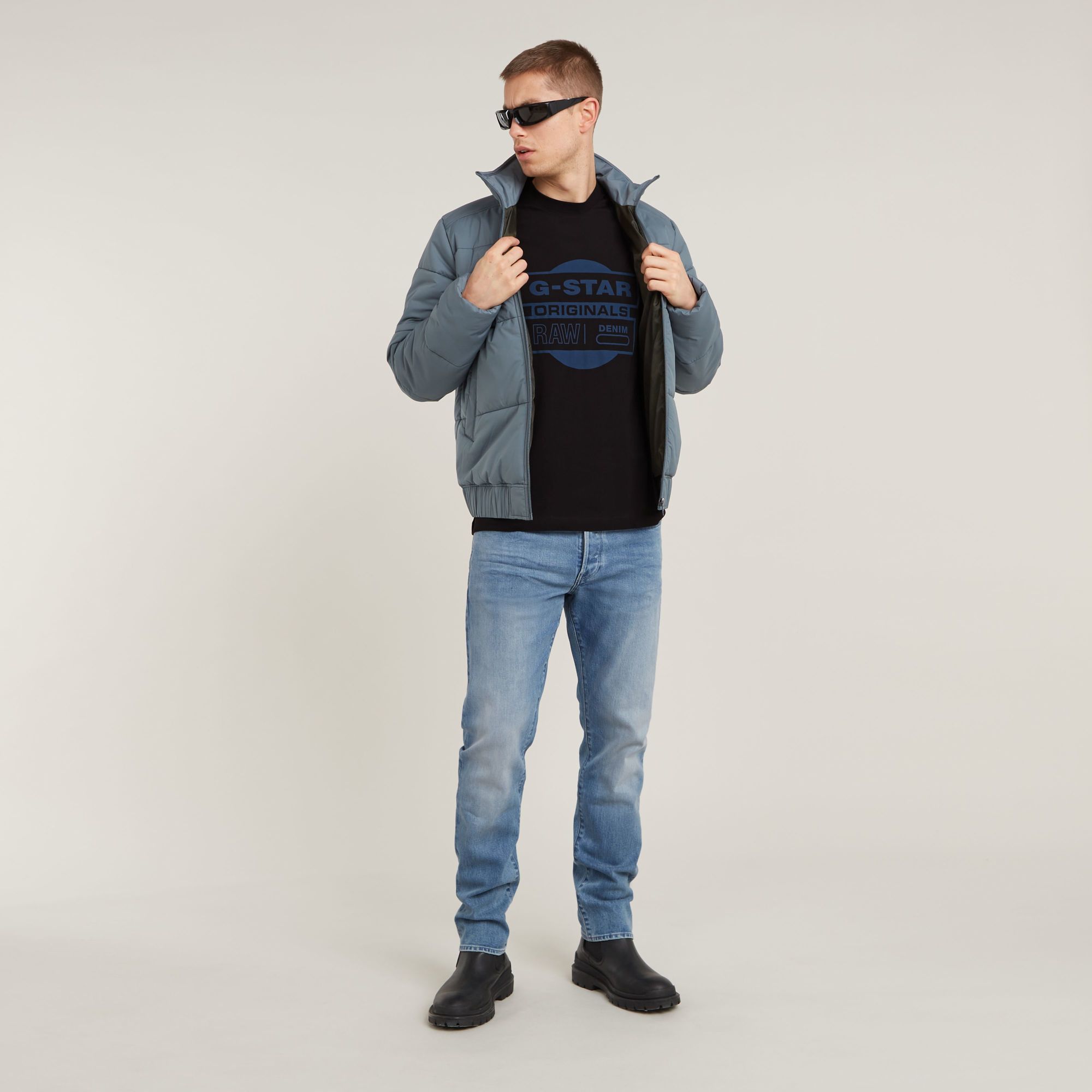 G-Star RAW Originals Underground T-Shirt Zwart Heren