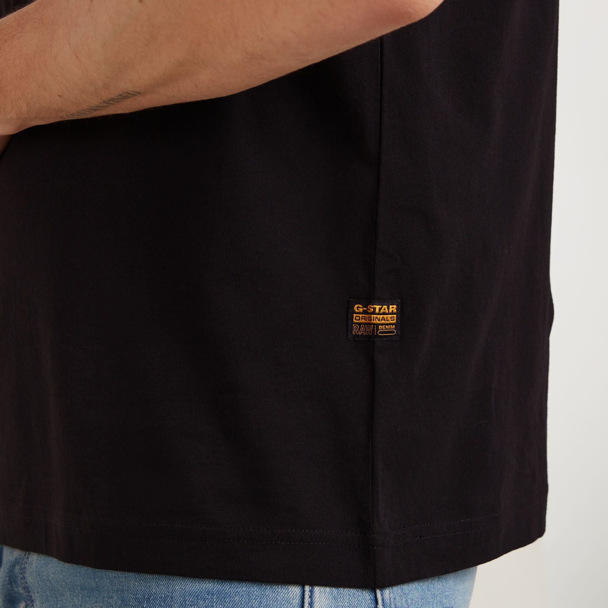 G-Star RAW Originals Underground T-Shirt Zwart Heren
