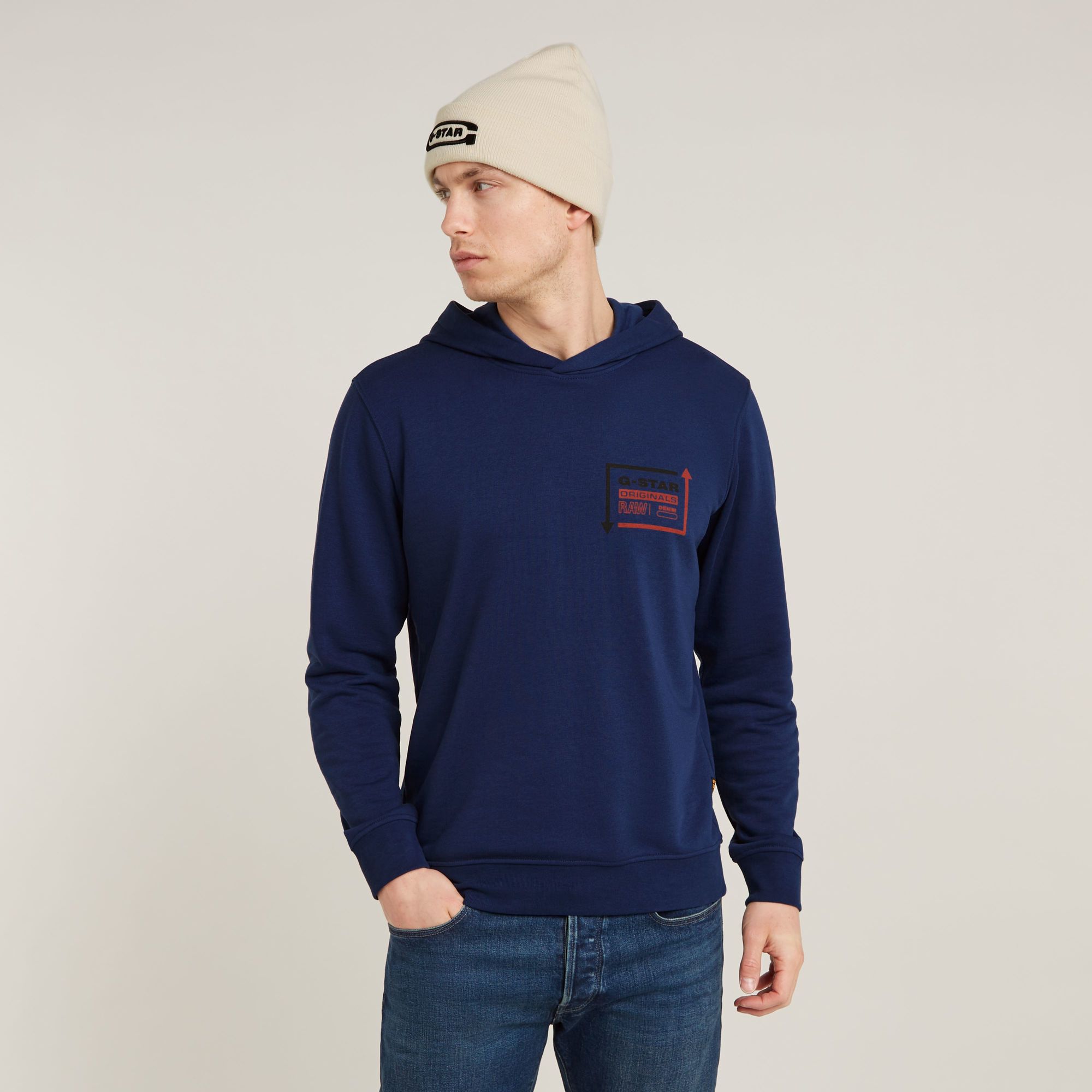 

Originals Catch Hoodie - Donkerblauw - Heren