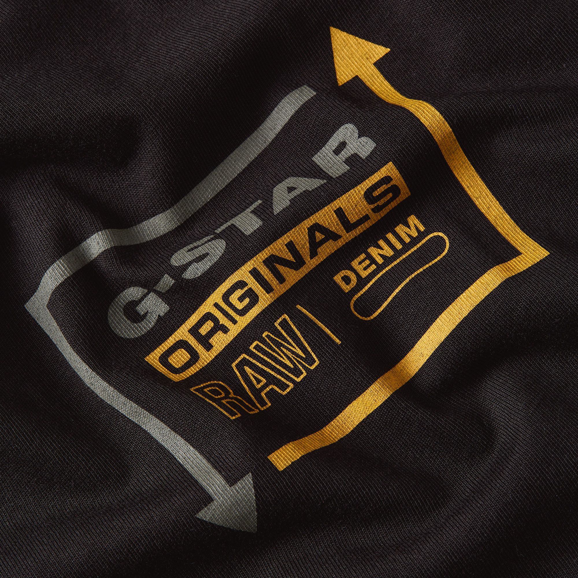 G-Star RAW Originals Catch T-Shirt Zwart Heren