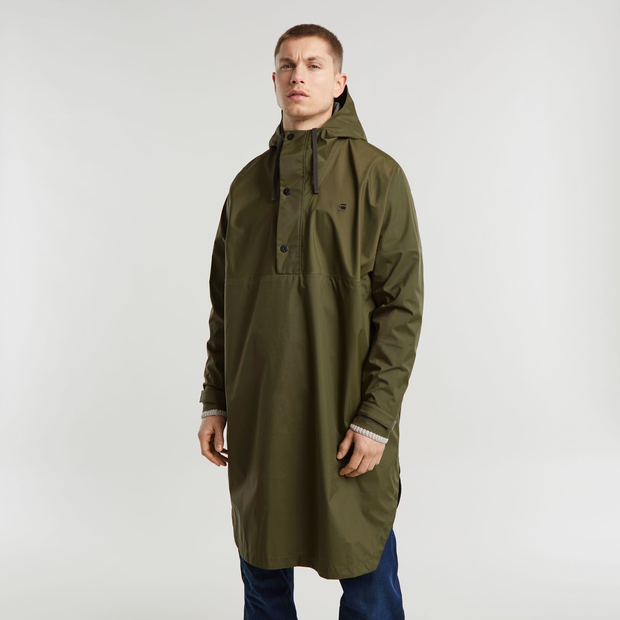 Rain Poncho - Mehrfarbig - Herren