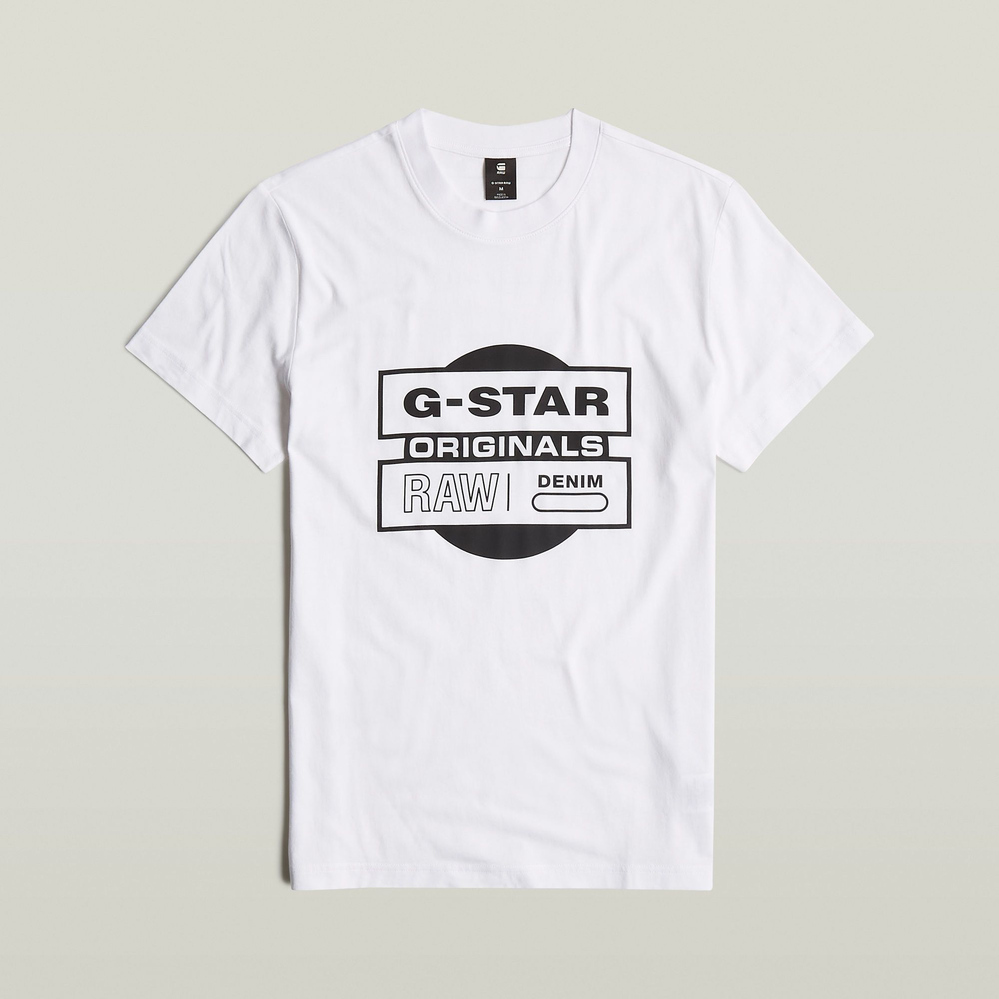 G-Star RAW Originals Underground T-Shirt Wit Heren