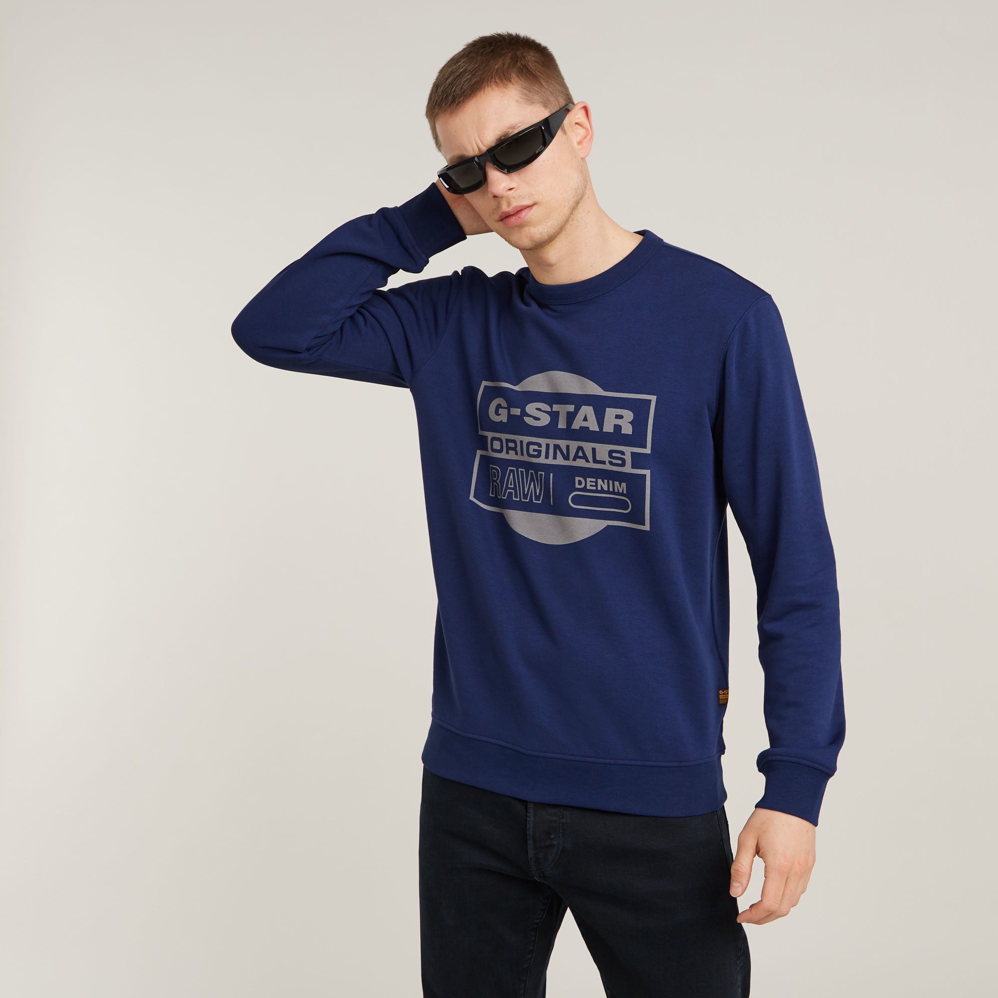 

Originals Underground Sweater - Dark blue - Men