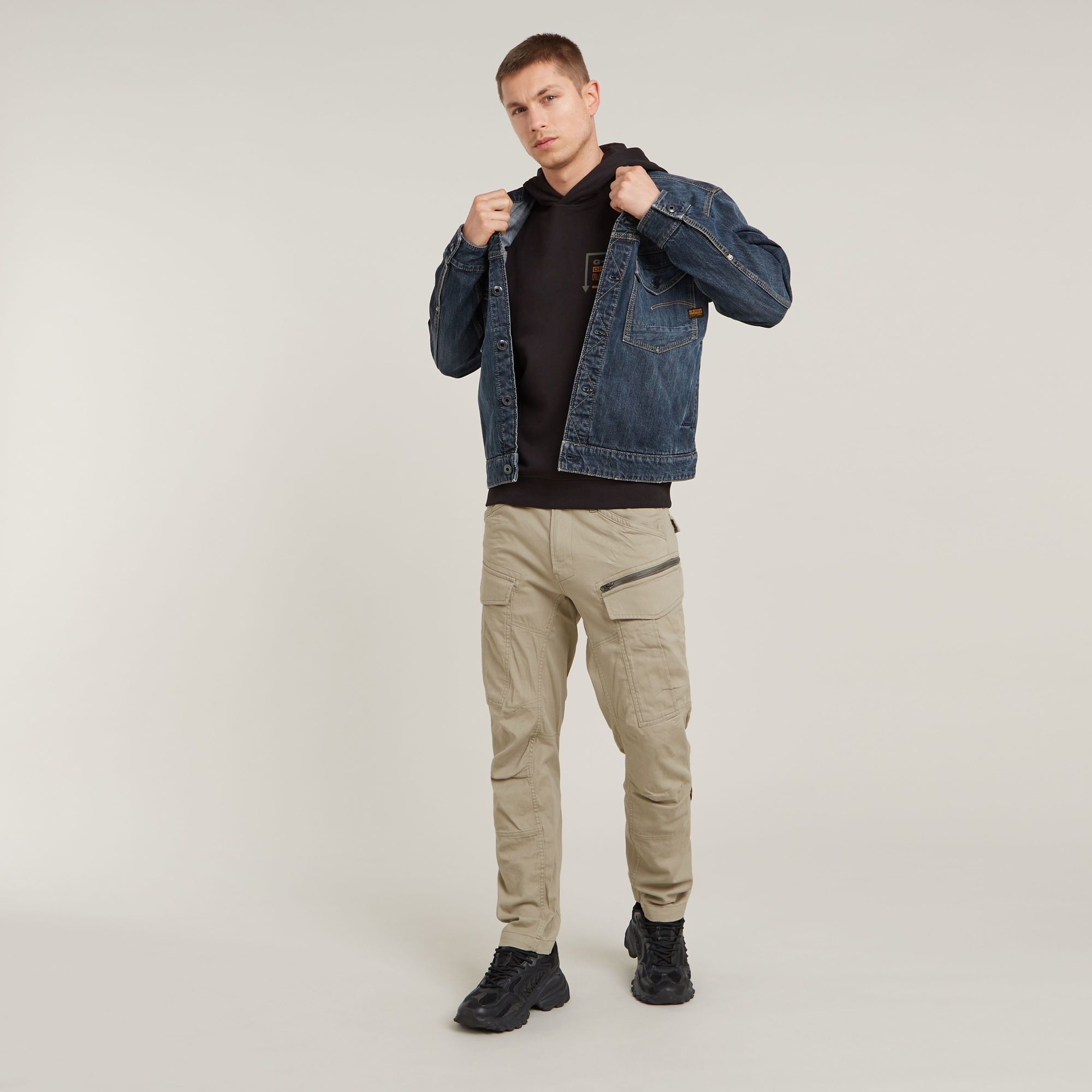 G-Star RAW Originals Catch Hoodie Zwart Heren