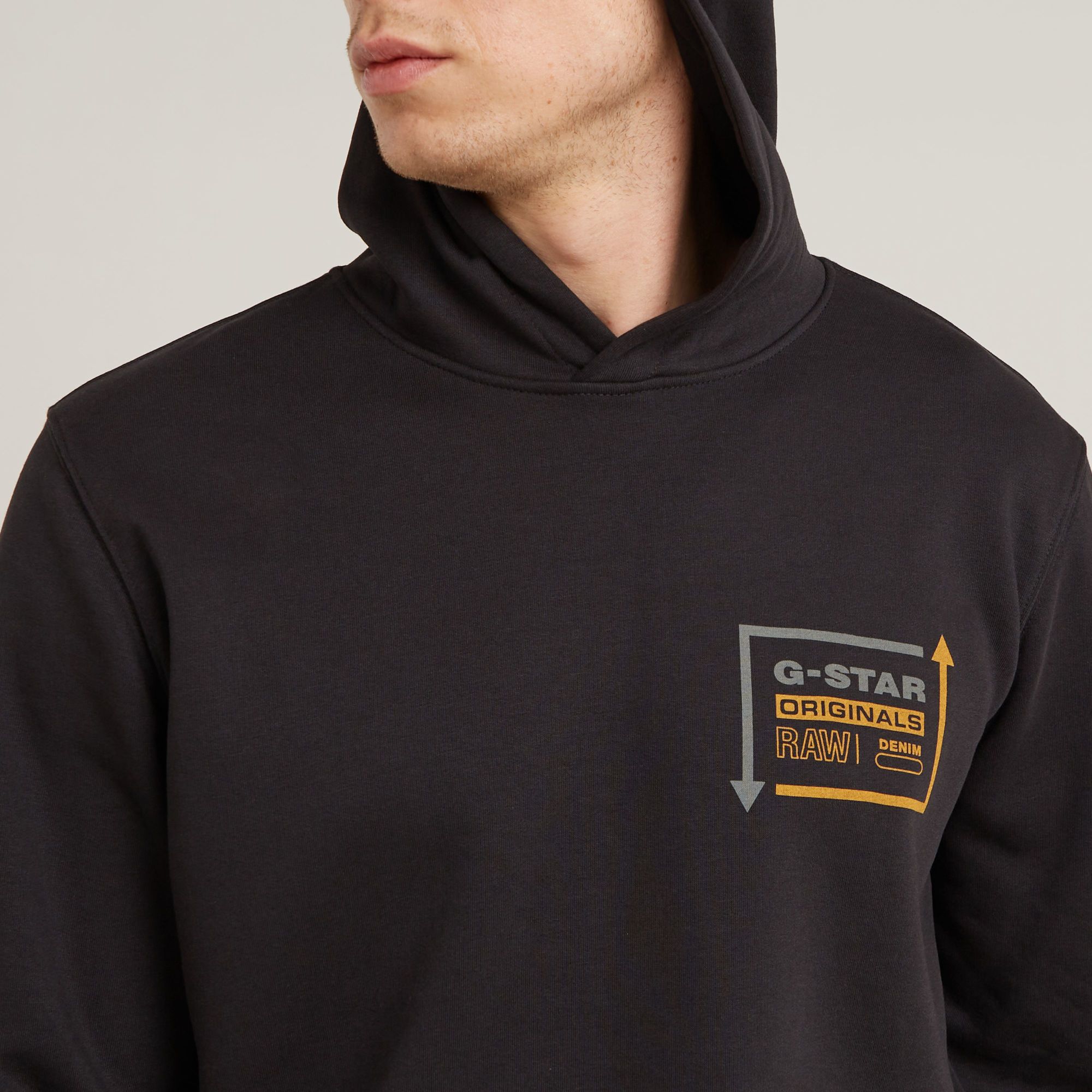 G-Star RAW Originals Catch Hoodie Zwart Heren