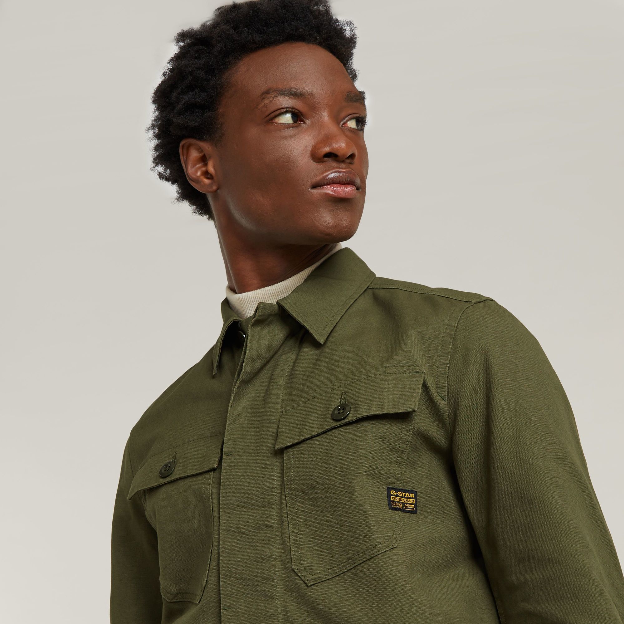G-Star RAW Jak Overshirt Groen Heren