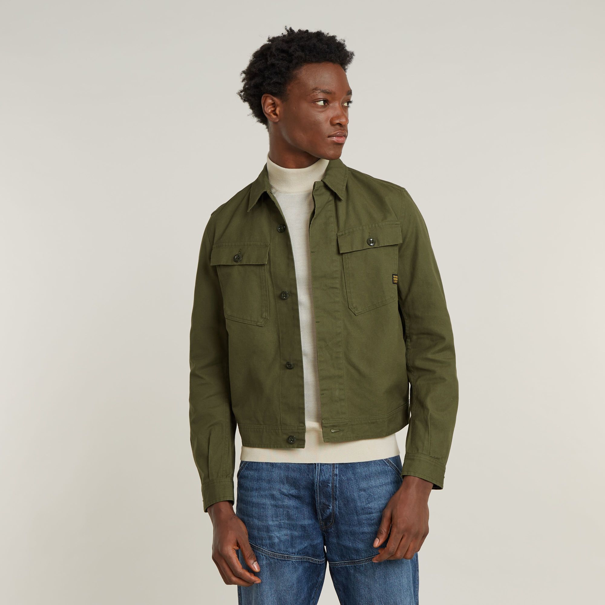 G-Star RAW Jak Overshirt Groen Heren