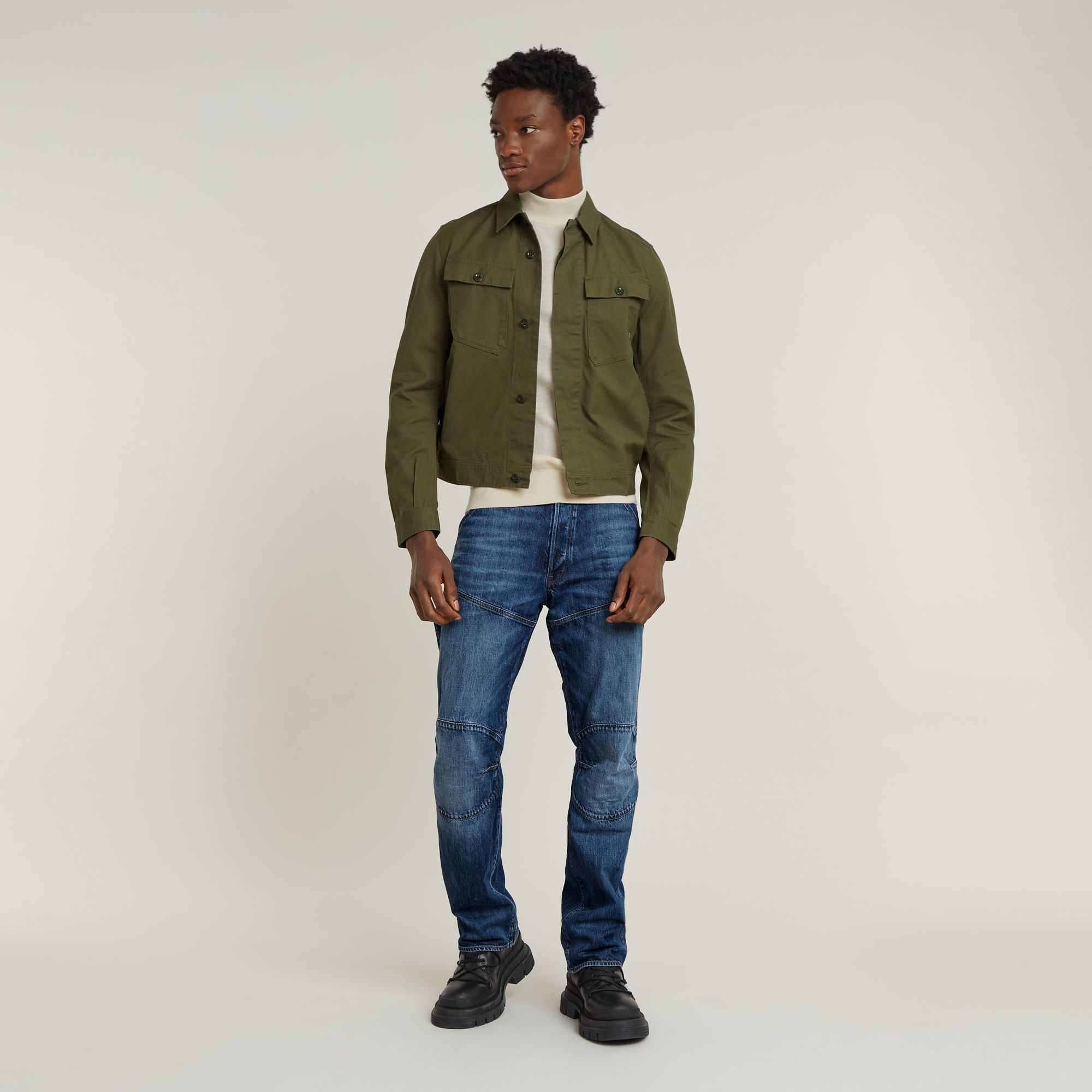 G-Star RAW Jak Overshirt Groen Heren